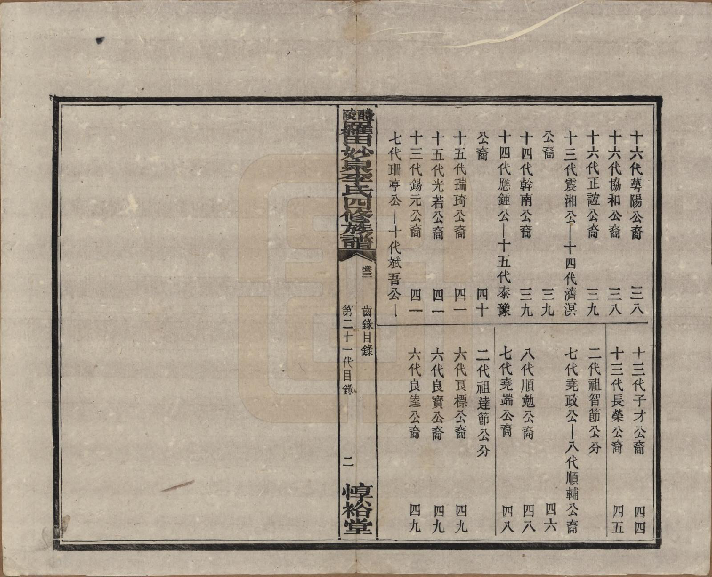 GTJP0796.李.湖南醴陵.醴陵罗田妙泉李氏四修族谱.民国33年（1944）_022.pdf_第2页