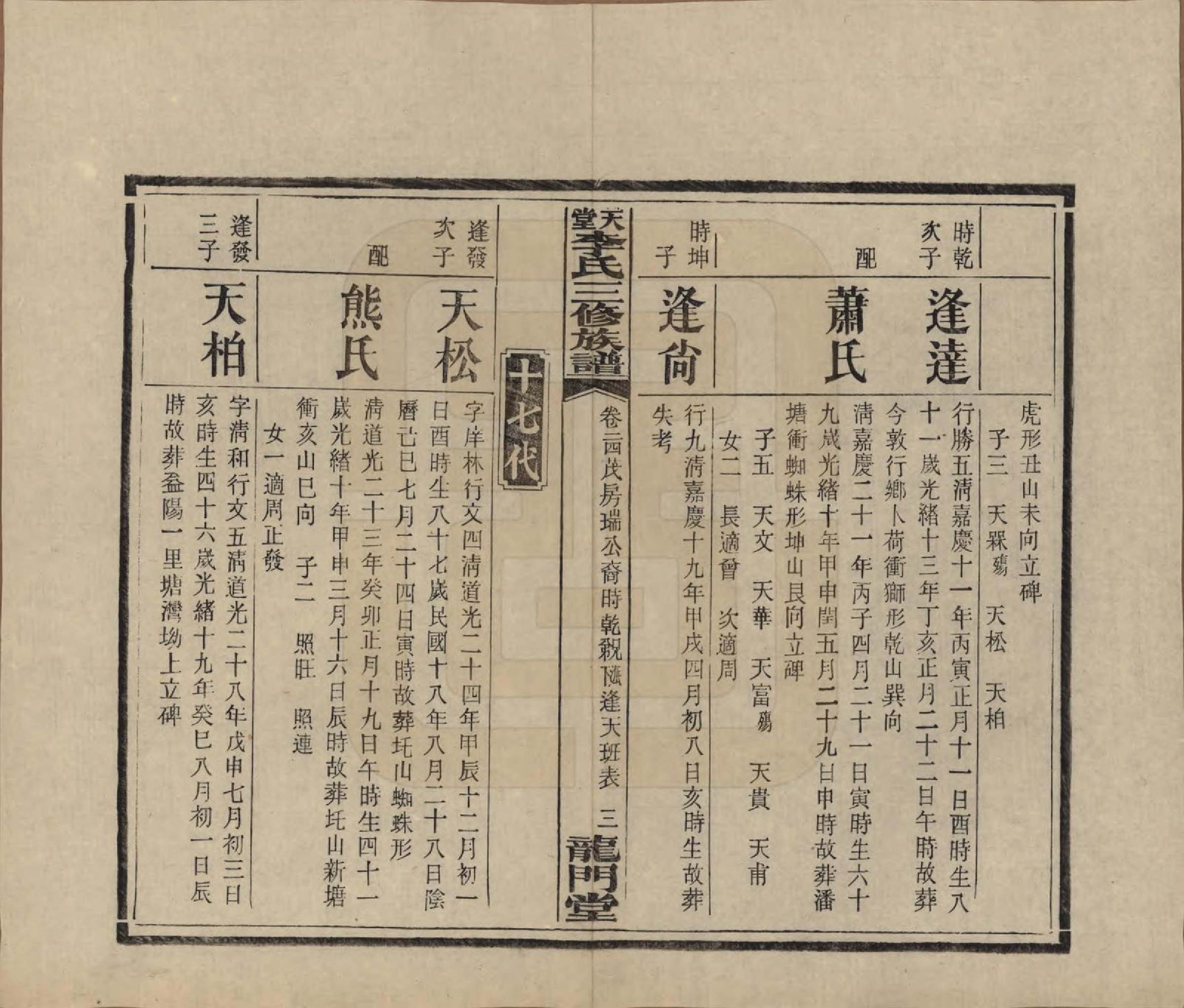 GTJP0798.李.湖南湘乡.天堂李氏三修族谱.民国35年（1946）_024.pdf_第3页