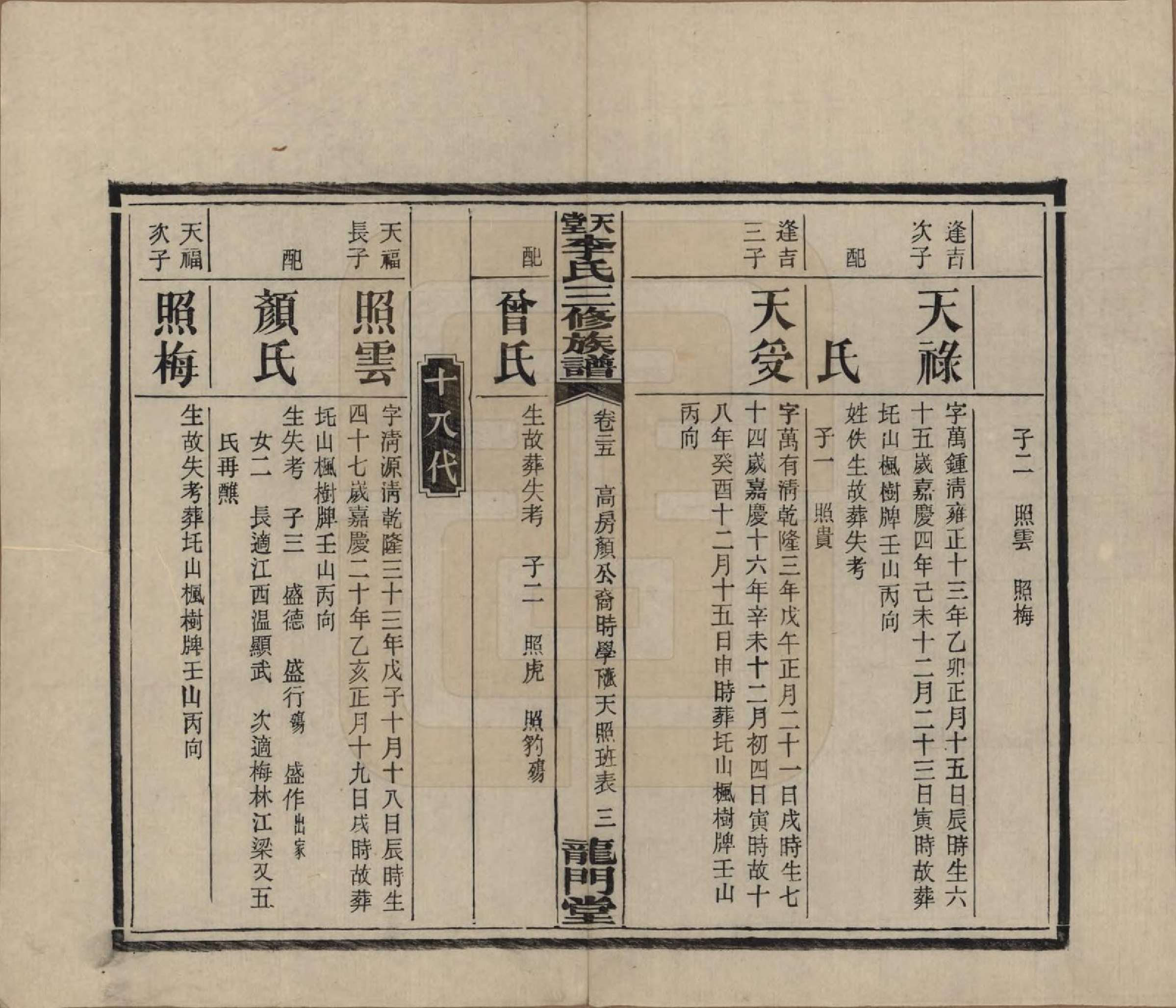 GTJP0798.李.湖南湘乡.天堂李氏三修族谱.民国35年（1946）_025.pdf_第3页