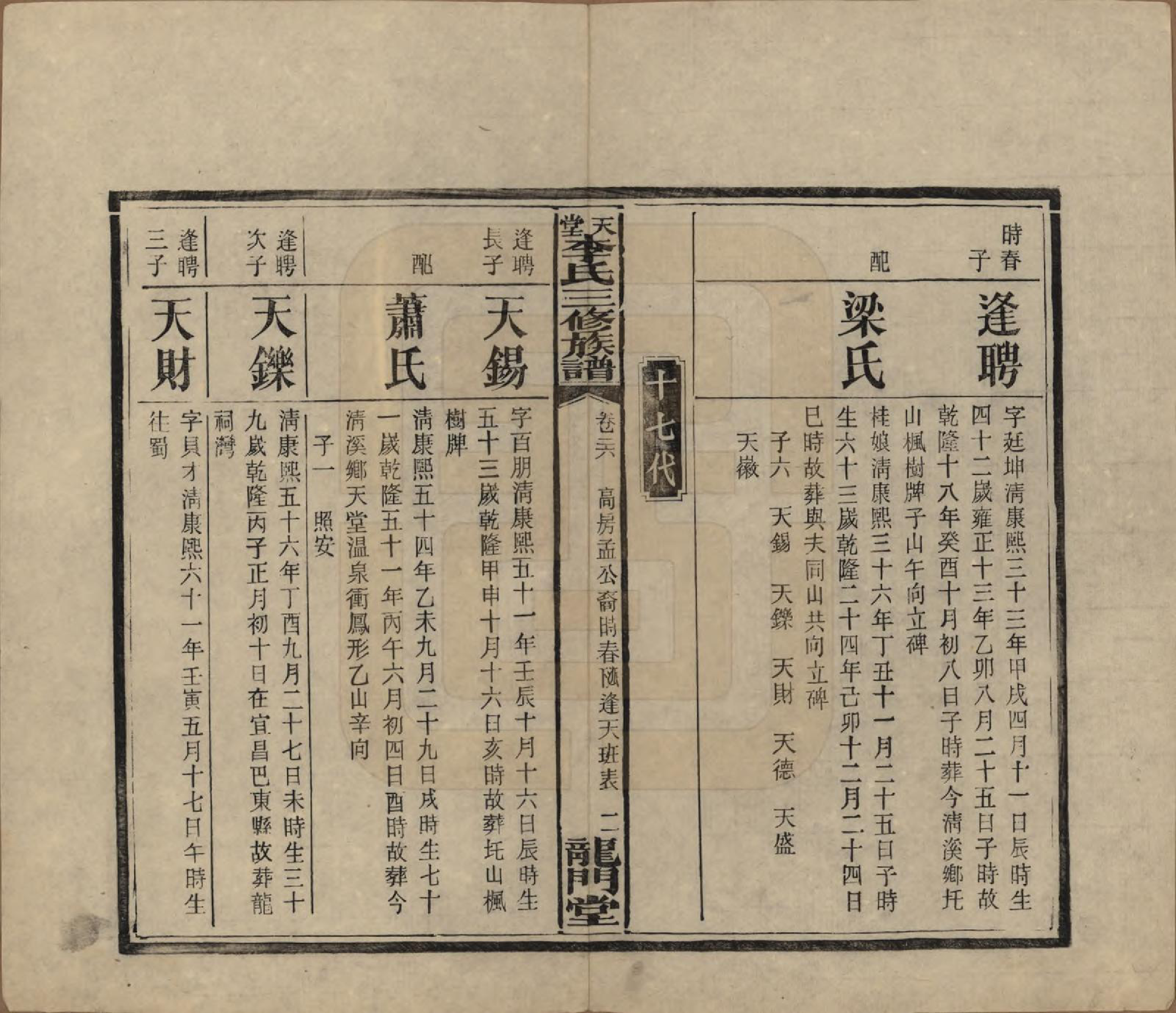 GTJP0798.李.湖南湘乡.天堂李氏三修族谱.民国35年（1946）_026.pdf_第2页