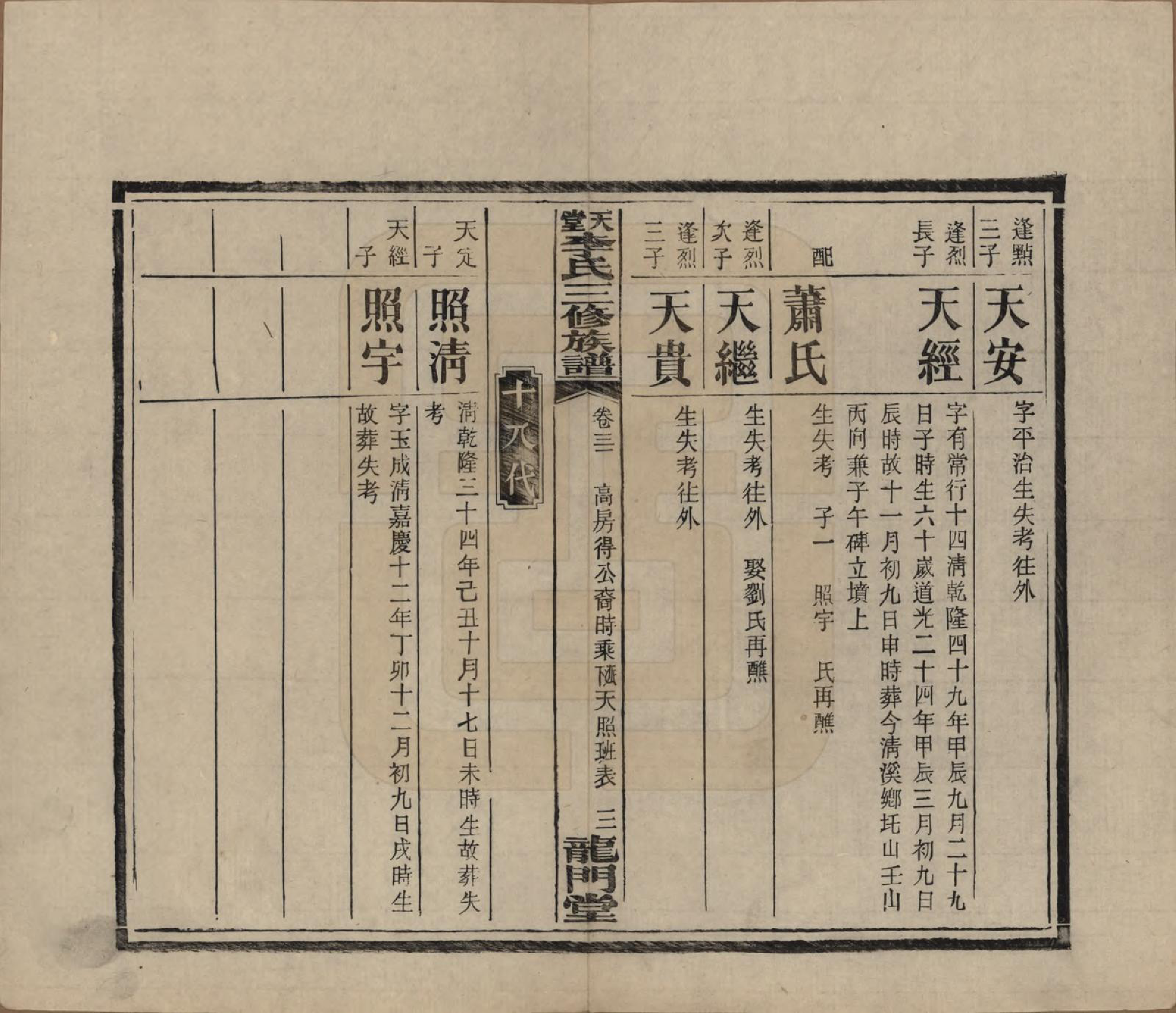 GTJP0798.李.湖南湘乡.天堂李氏三修族谱.民国35年（1946）_031.pdf_第3页