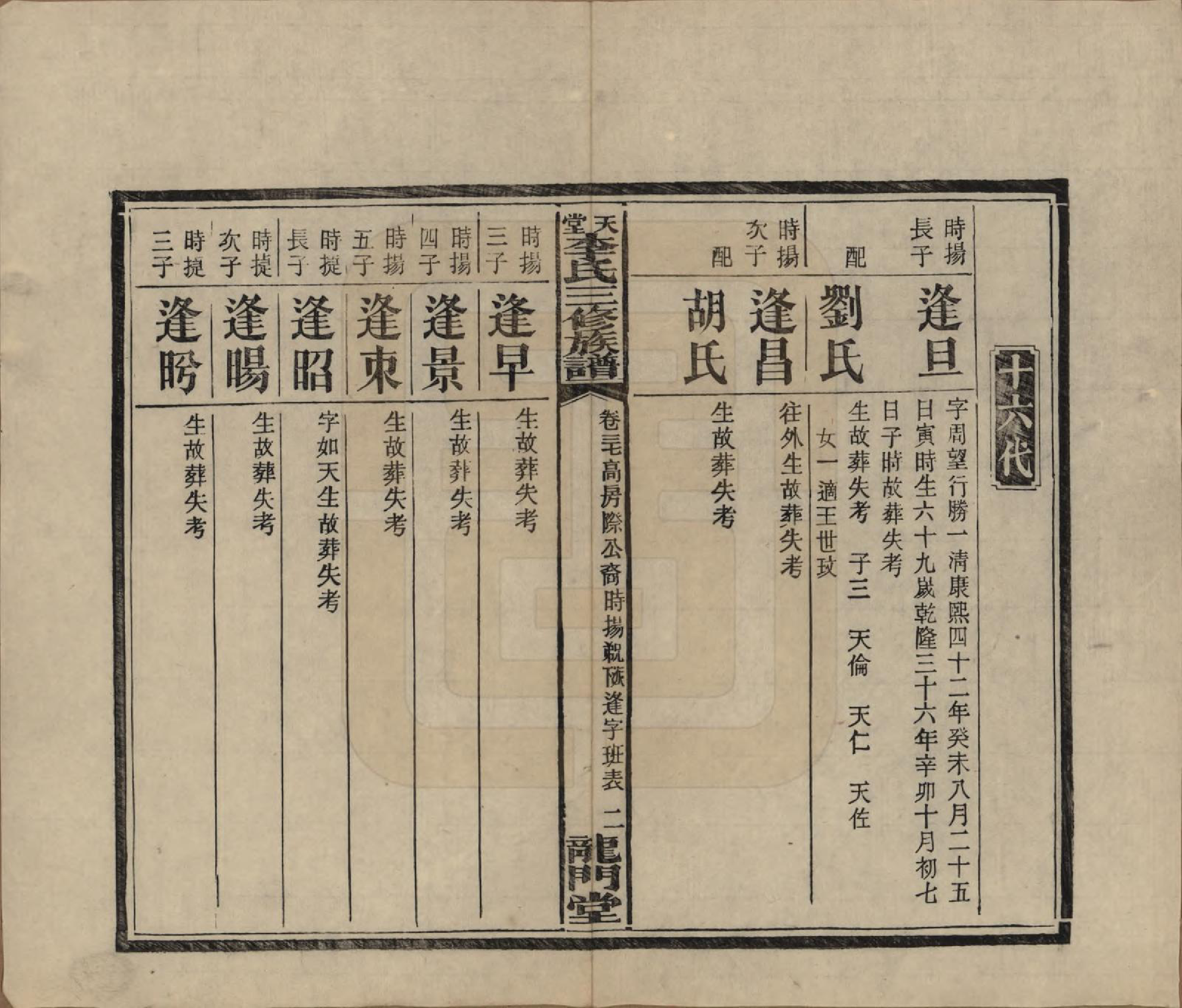 GTJP0798.李.湖南湘乡.天堂李氏三修族谱.民国35年（1946）_037.pdf_第2页