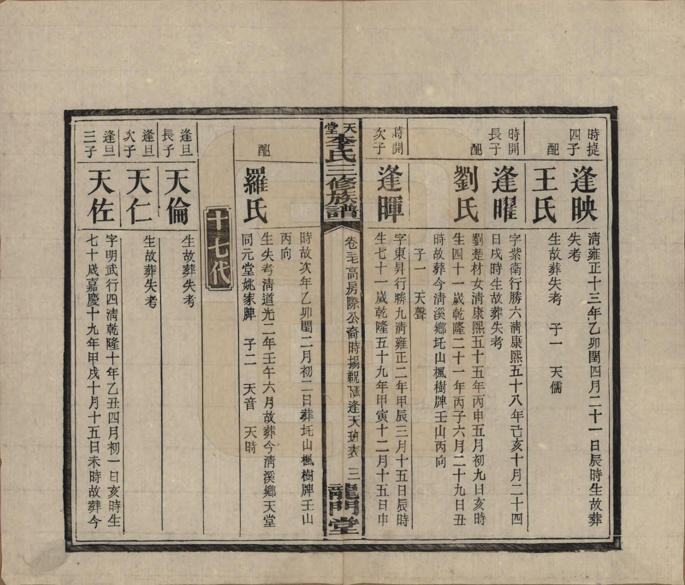 GTJP0798.李.湖南湘乡.天堂李氏三修族谱.民国35年（1946）_037.pdf_第3页