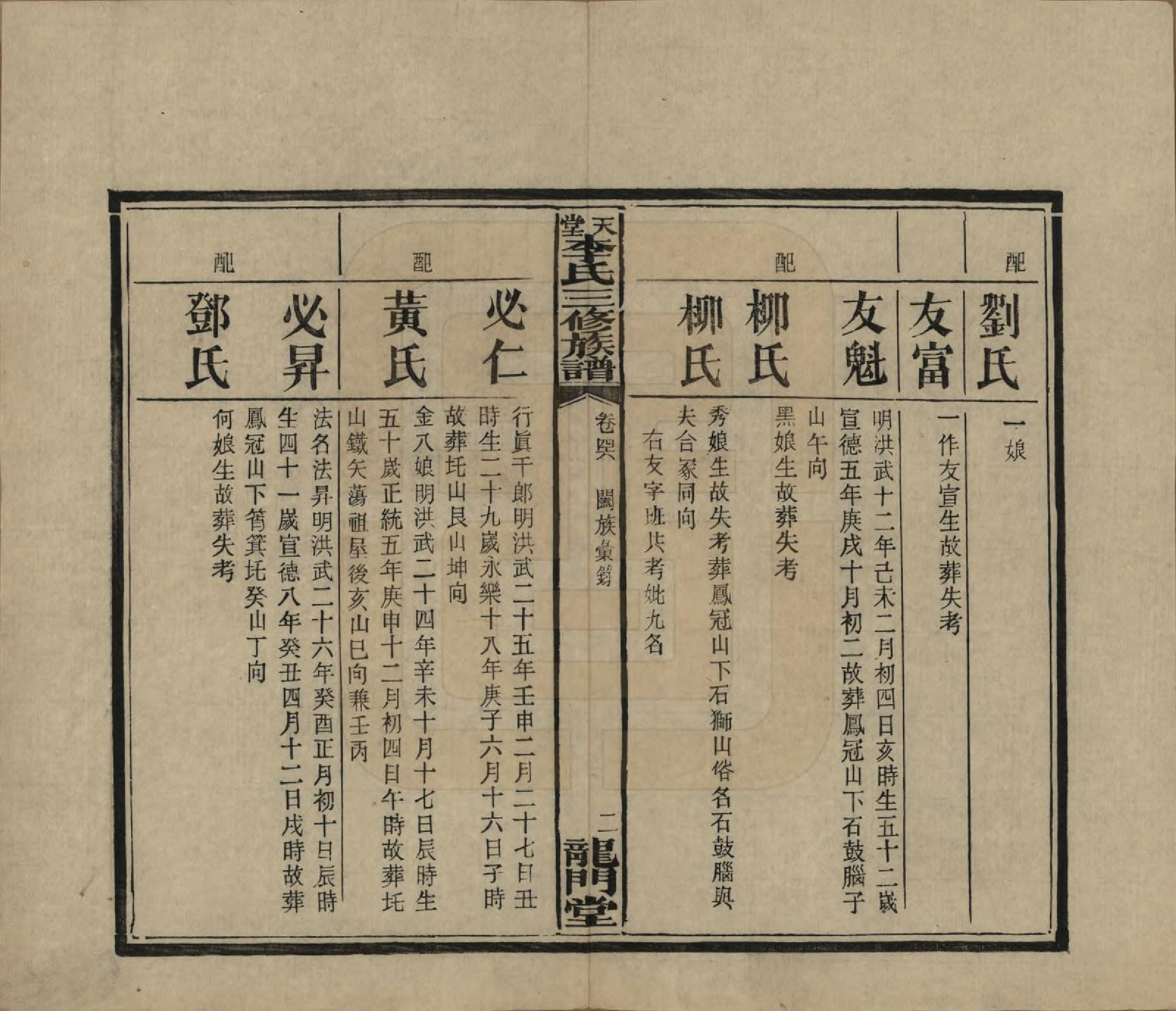 GTJP0798.李.湖南湘乡.天堂李氏三修族谱.民国35年（1946）_046.pdf_第2页