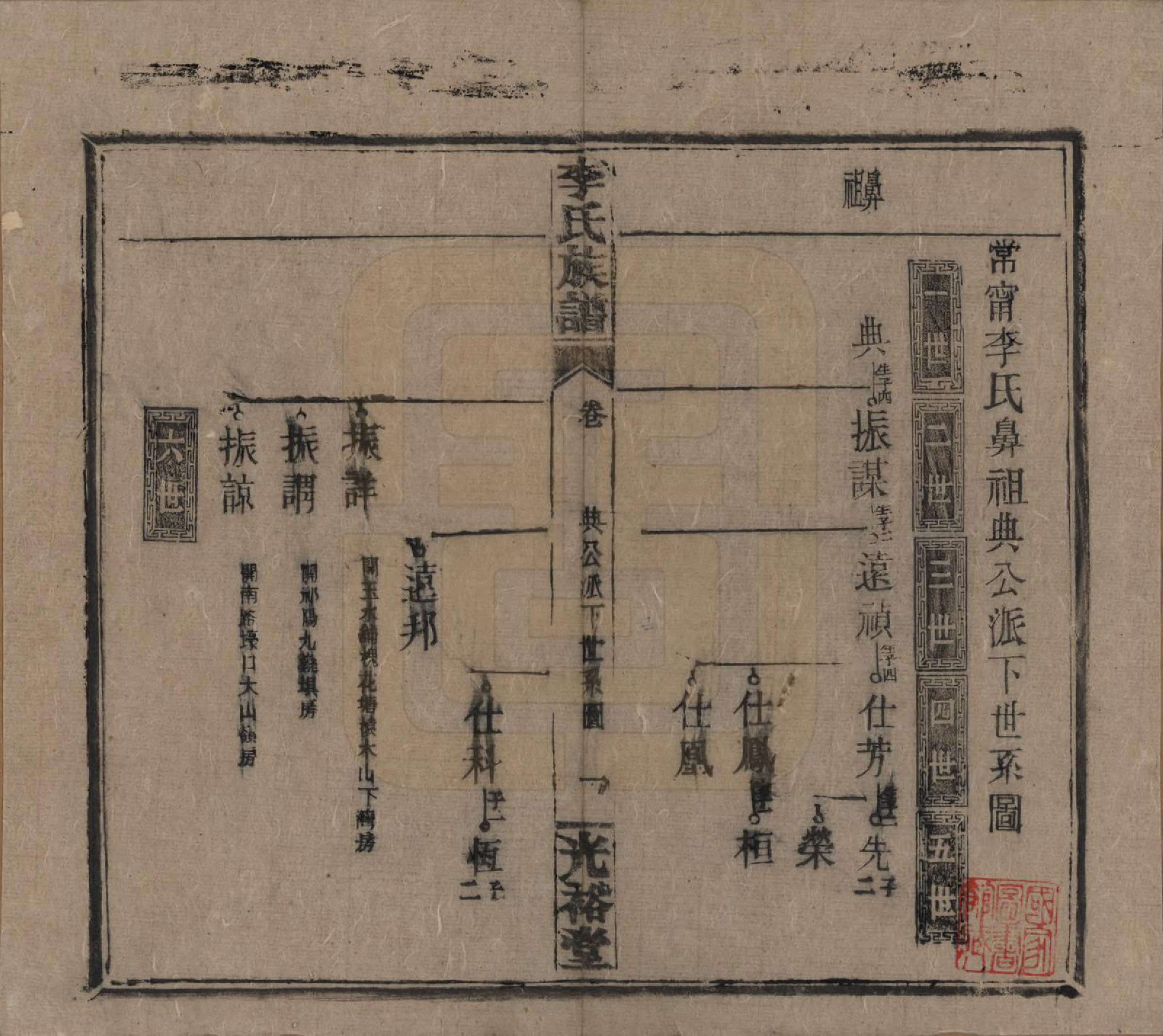 GTJP0799.李.湖南.李氏宗谱.民国36年[1947]_005.pdf_第1页