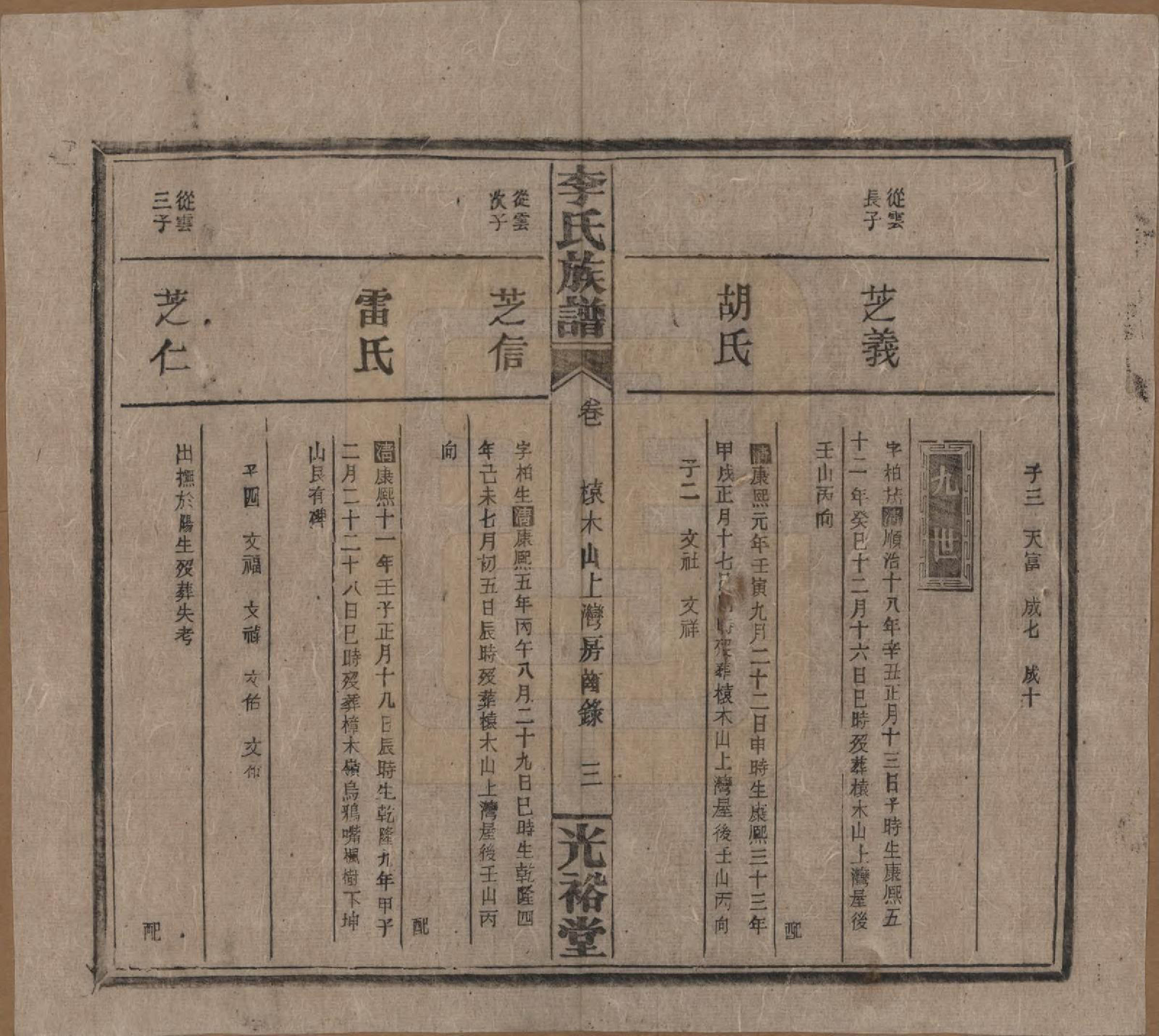 GTJP0799.李.湖南.李氏宗谱.民国36年[1947]_010.pdf_第3页