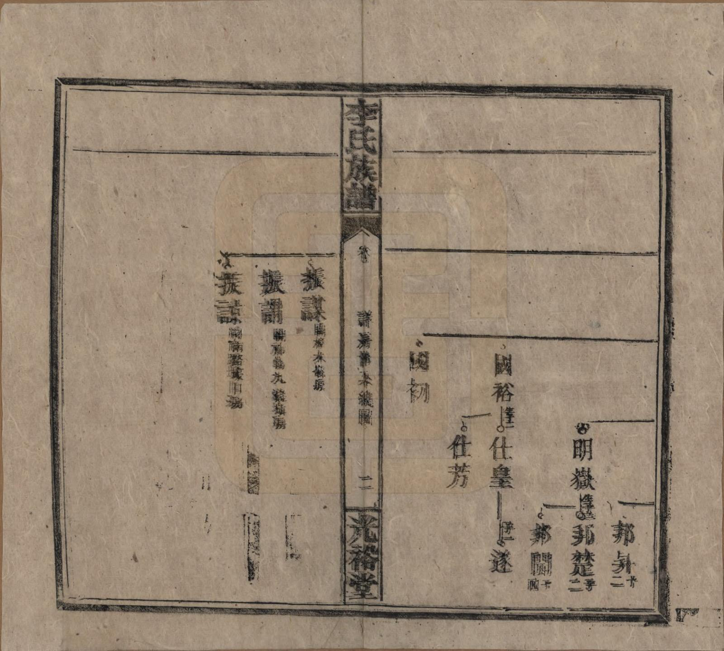 GTJP0799.李.湖南.李氏宗谱.民国36年[1947]_012.pdf_第2页