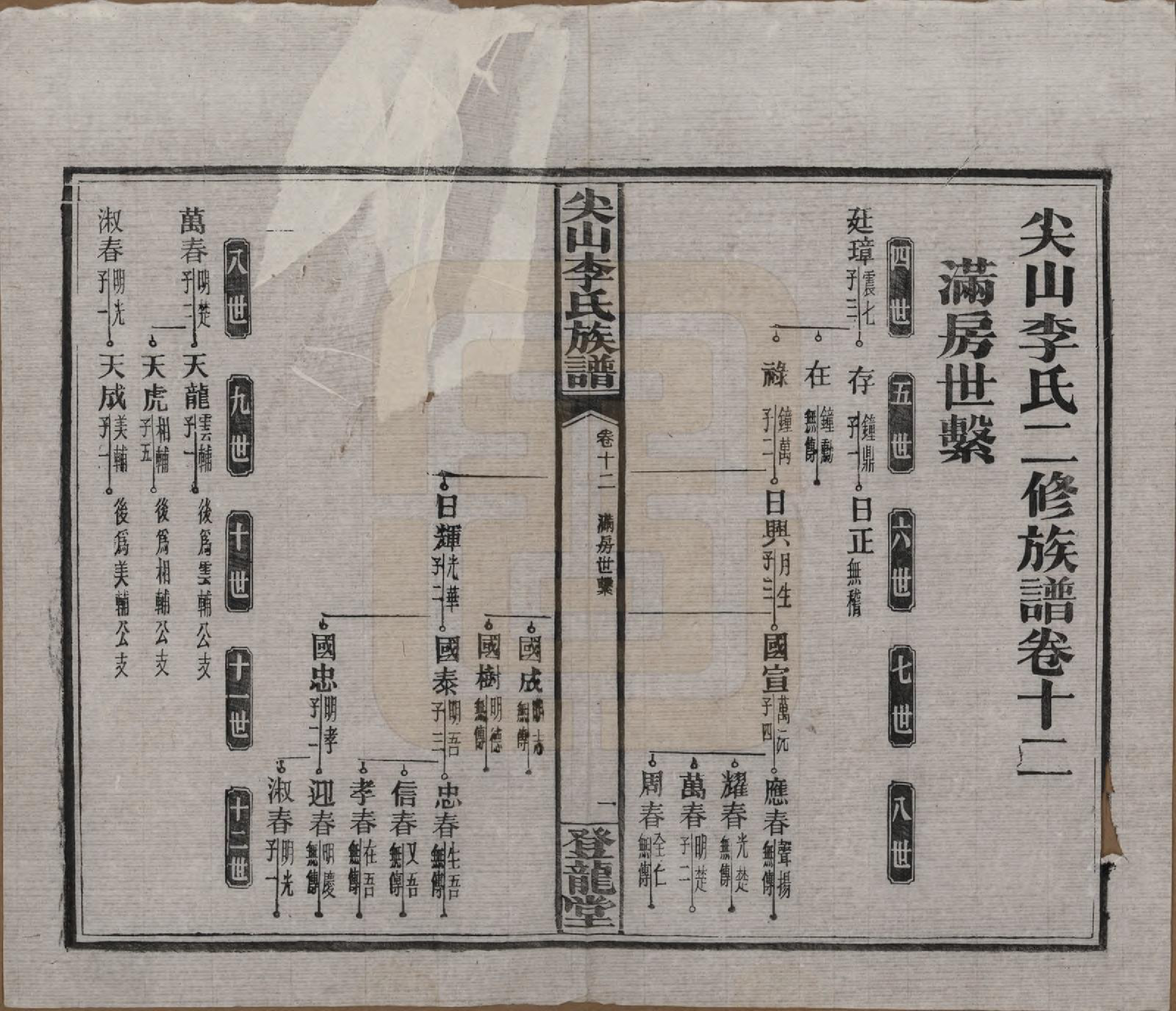 GTJP0801.李.湖南长沙.尖山李氏族谱.民国38年（1949）_012.pdf_第3页