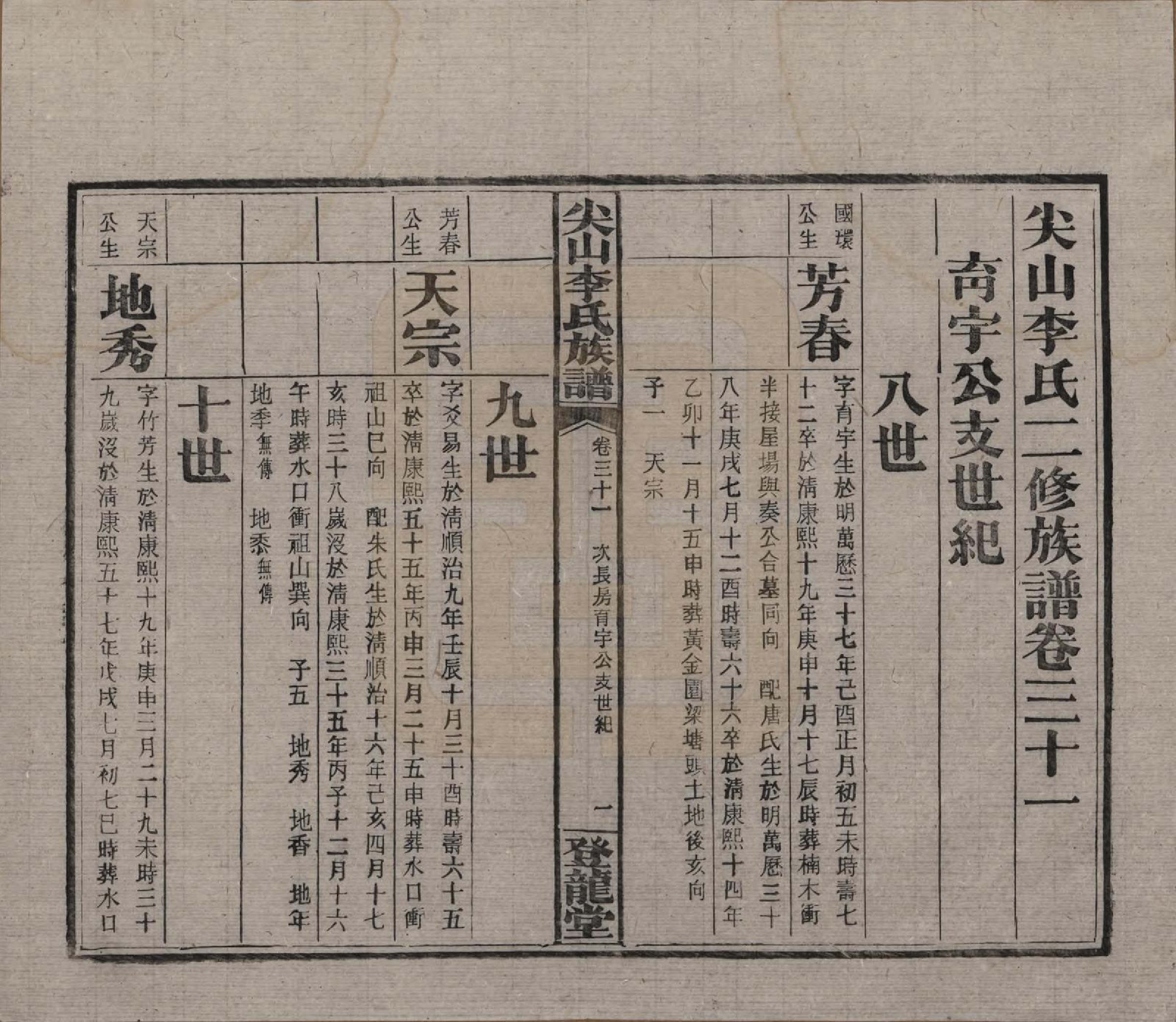 GTJP0801.李.湖南长沙.尖山李氏族谱.民国38年（1949）_031.pdf_第1页