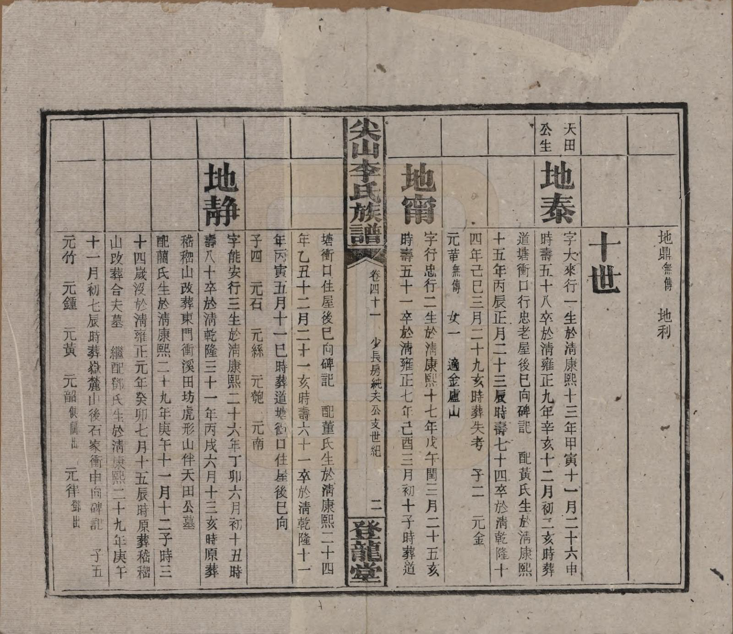 GTJP0801.李.湖南长沙.尖山李氏族谱.民国38年（1949）_041.pdf_第3页