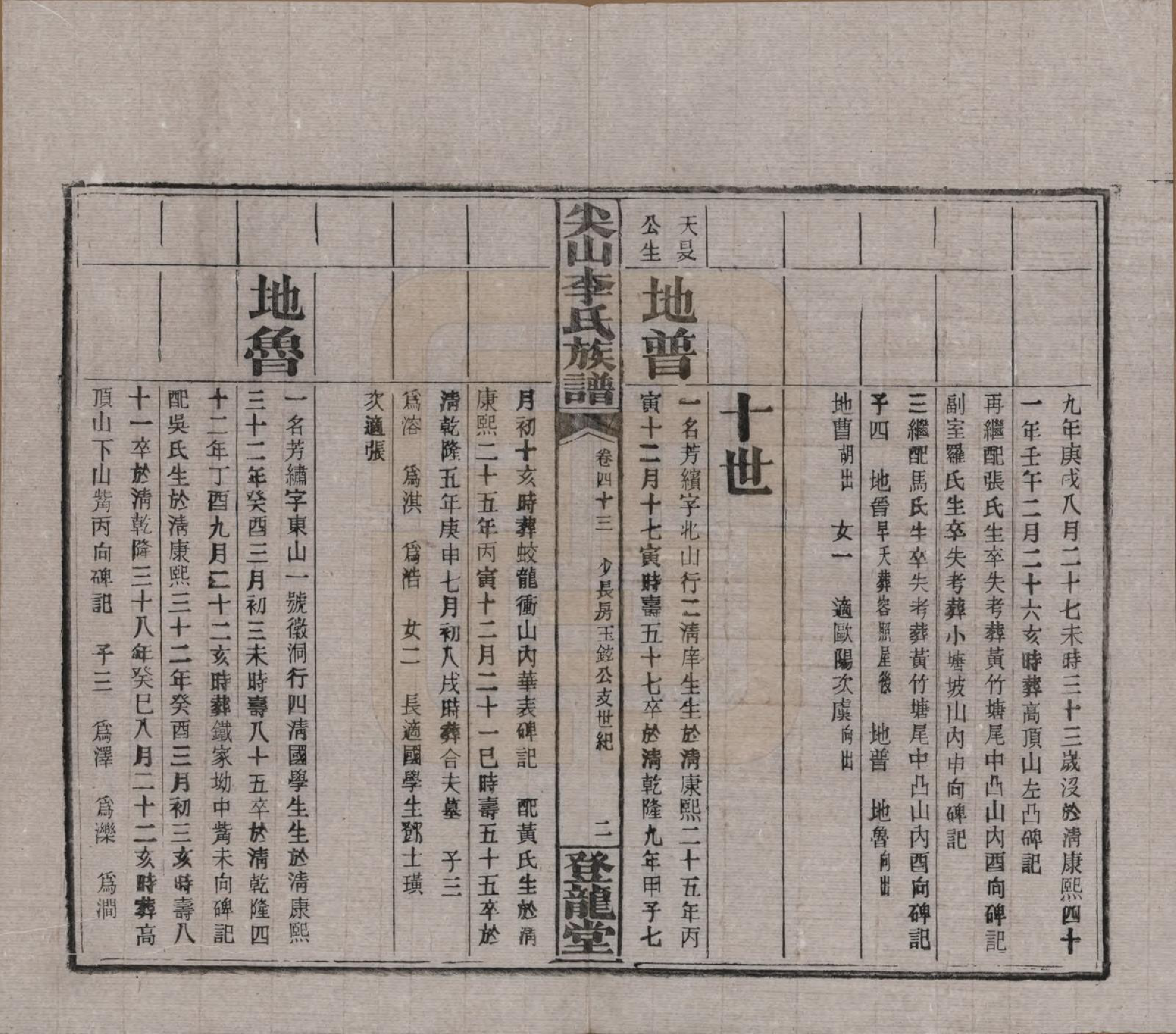 GTJP0801.李.湖南长沙.尖山李氏族谱.民国38年（1949）_043.pdf_第3页