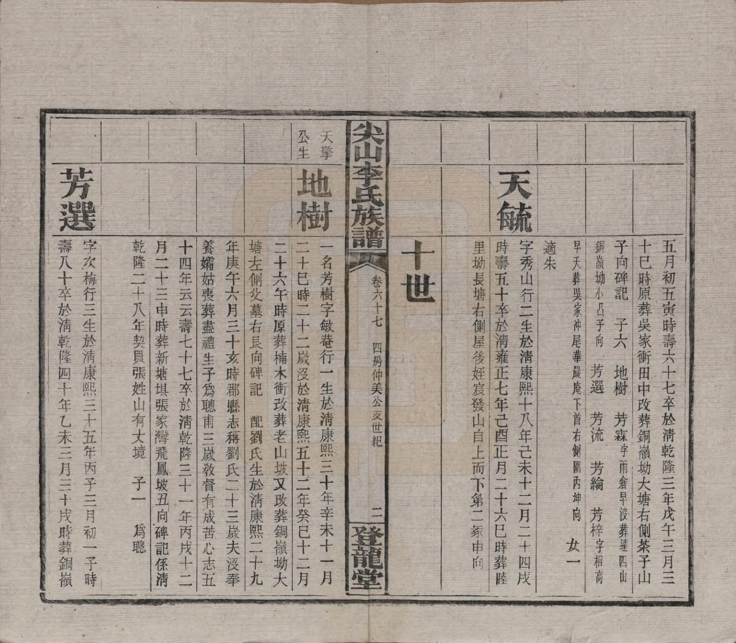 GTJP0801.李.湖南长沙.尖山李氏族谱.民国38年（1949）_067.pdf_第3页