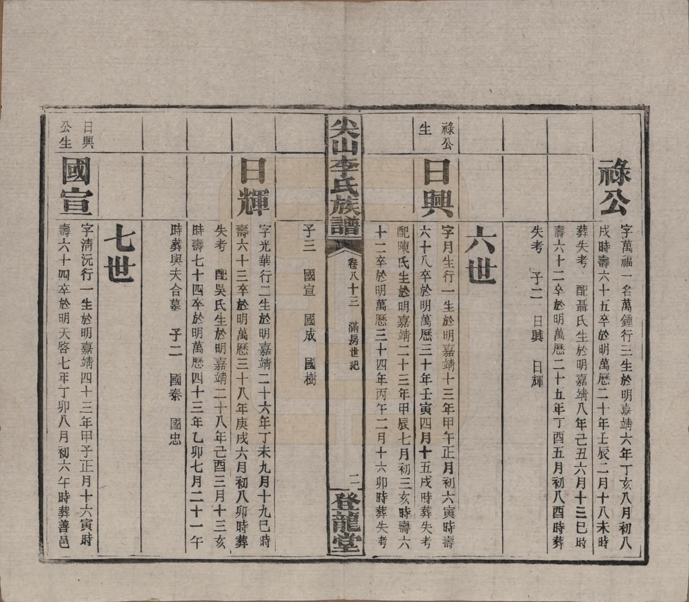 GTJP0801.李.湖南长沙.尖山李氏族谱.民国38年（1949）_083.pdf_第3页