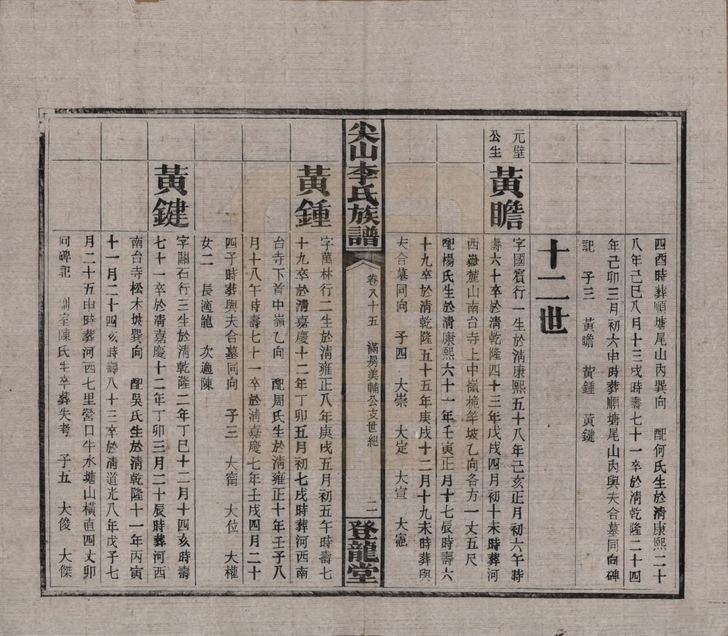 GTJP0801.李.湖南长沙.尖山李氏族谱.民国38年（1949）_085.pdf_第2页