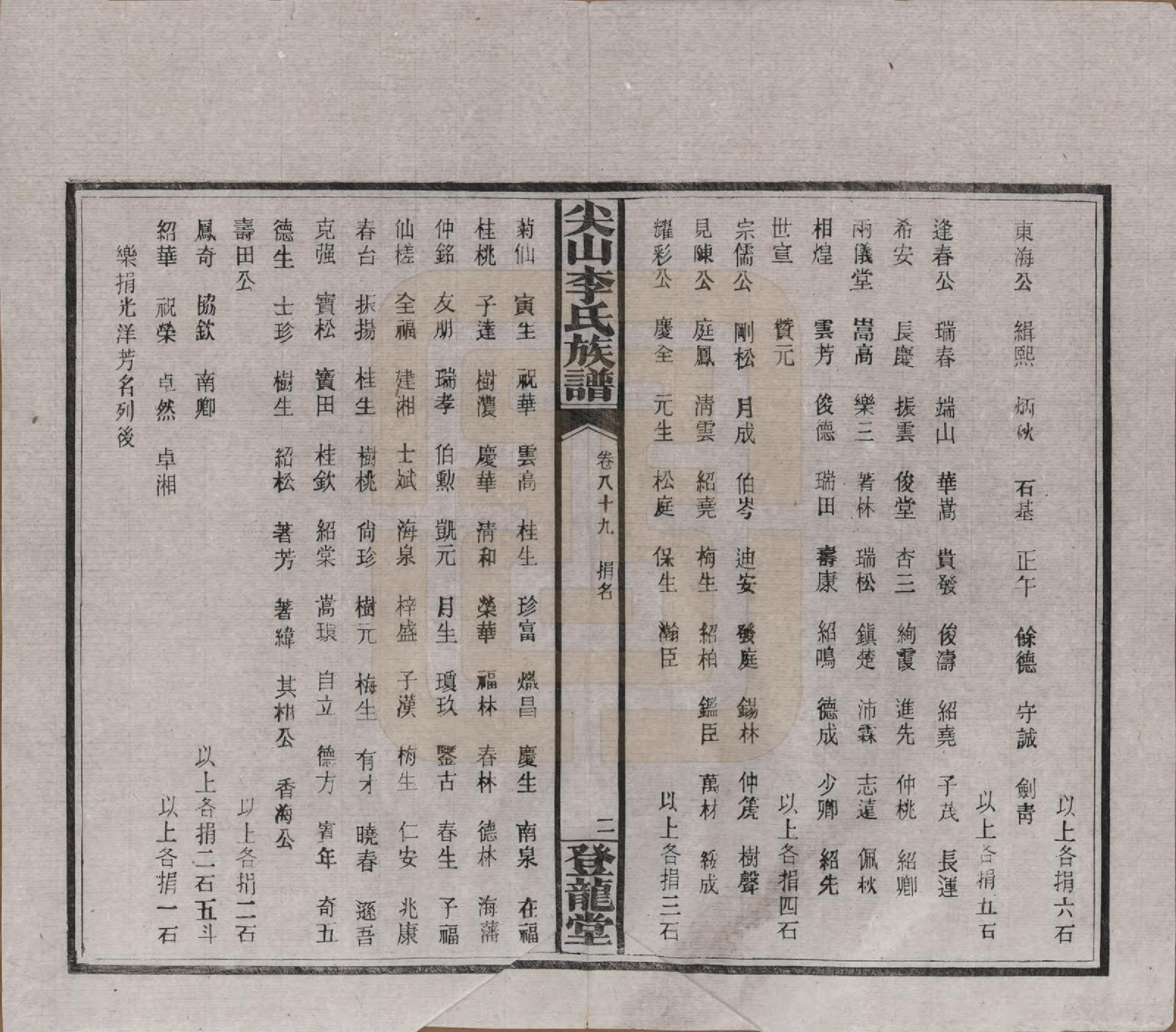 GTJP0801.李.湖南长沙.尖山李氏族谱.民国38年（1949）_089.pdf_第2页