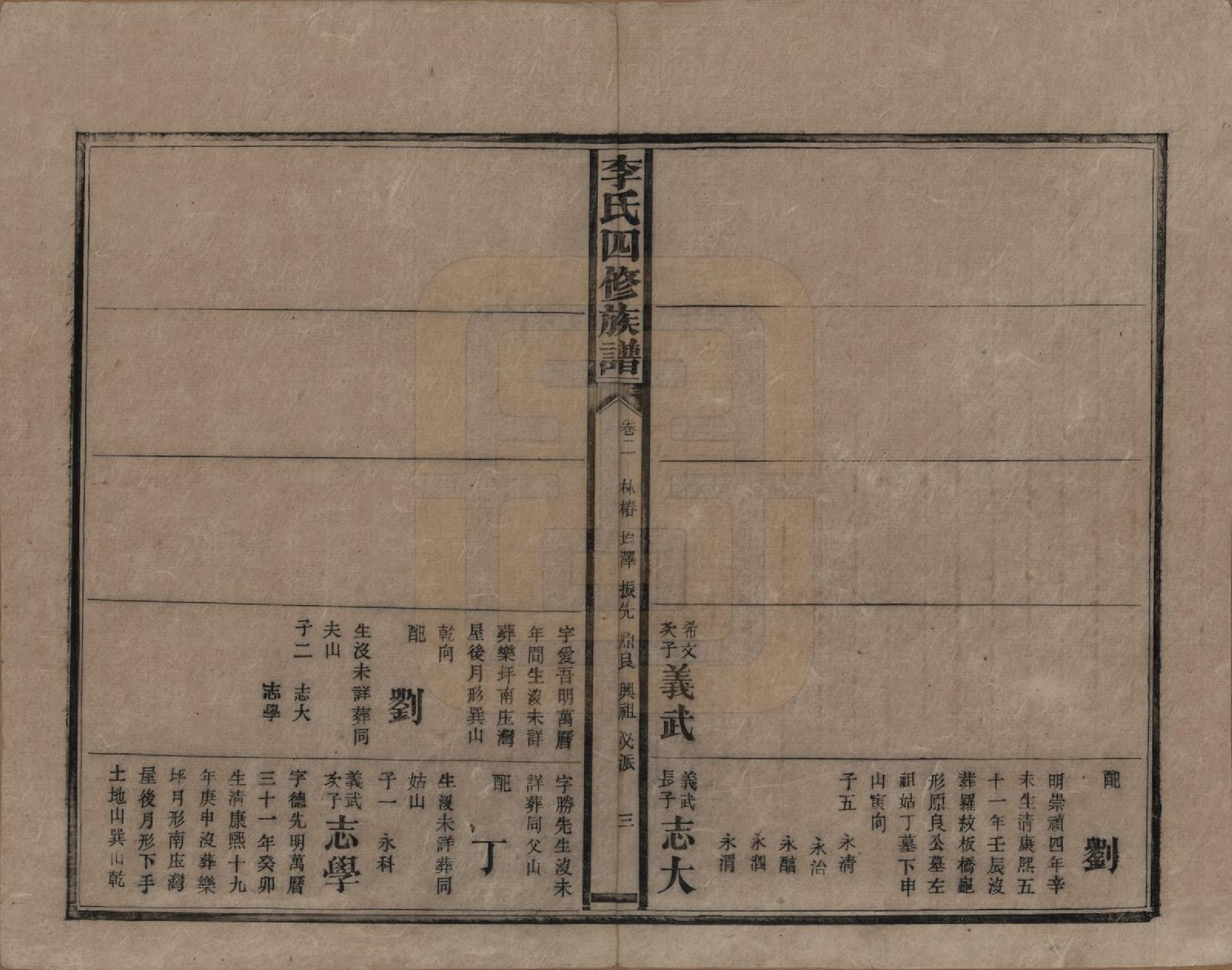 GTJP0803.李.湖南.李氏四修族谱.民国5年（1916）_002.pdf_第3页