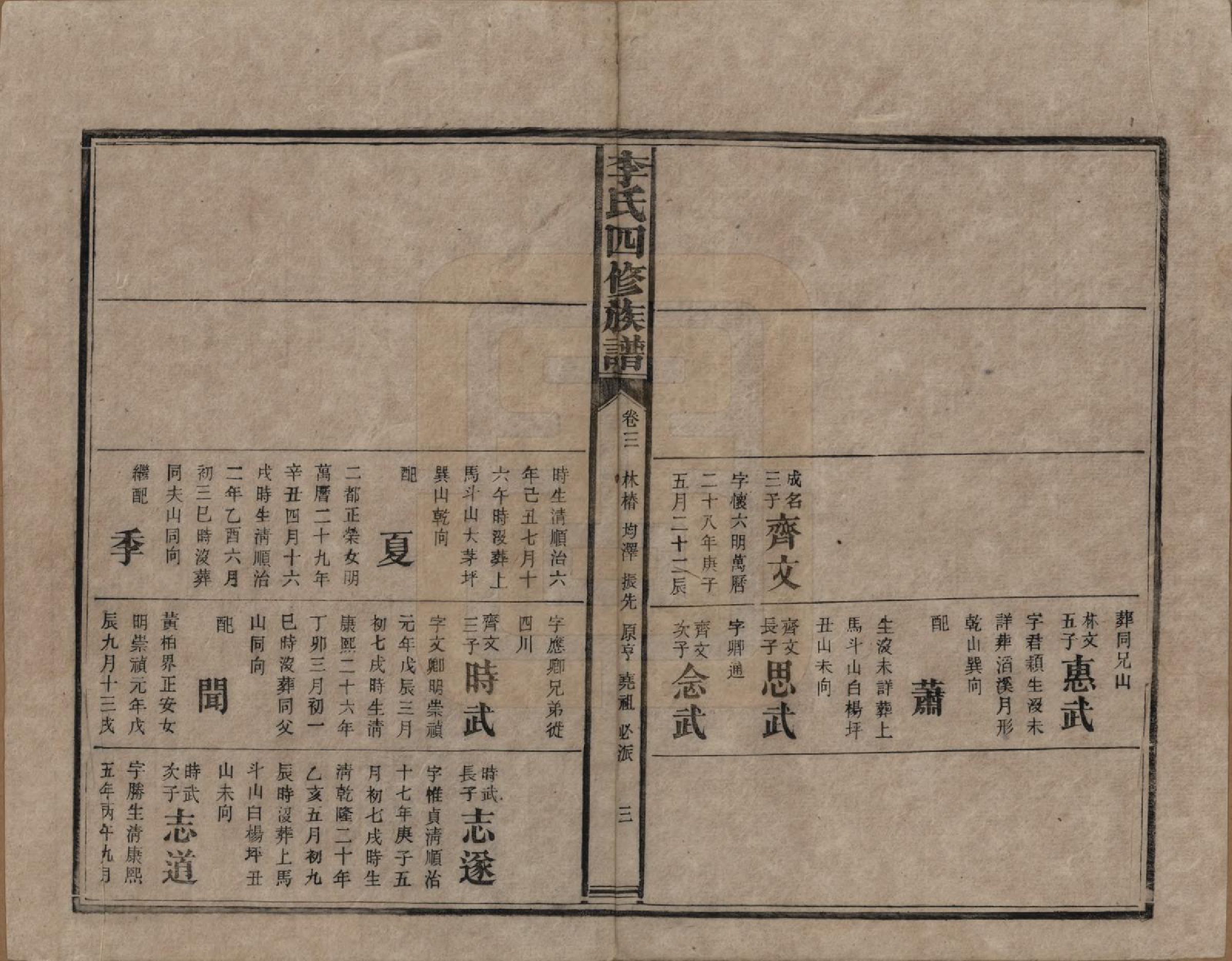 GTJP0803.李.湖南.李氏四修族谱.民国5年（1916）_003.pdf_第3页