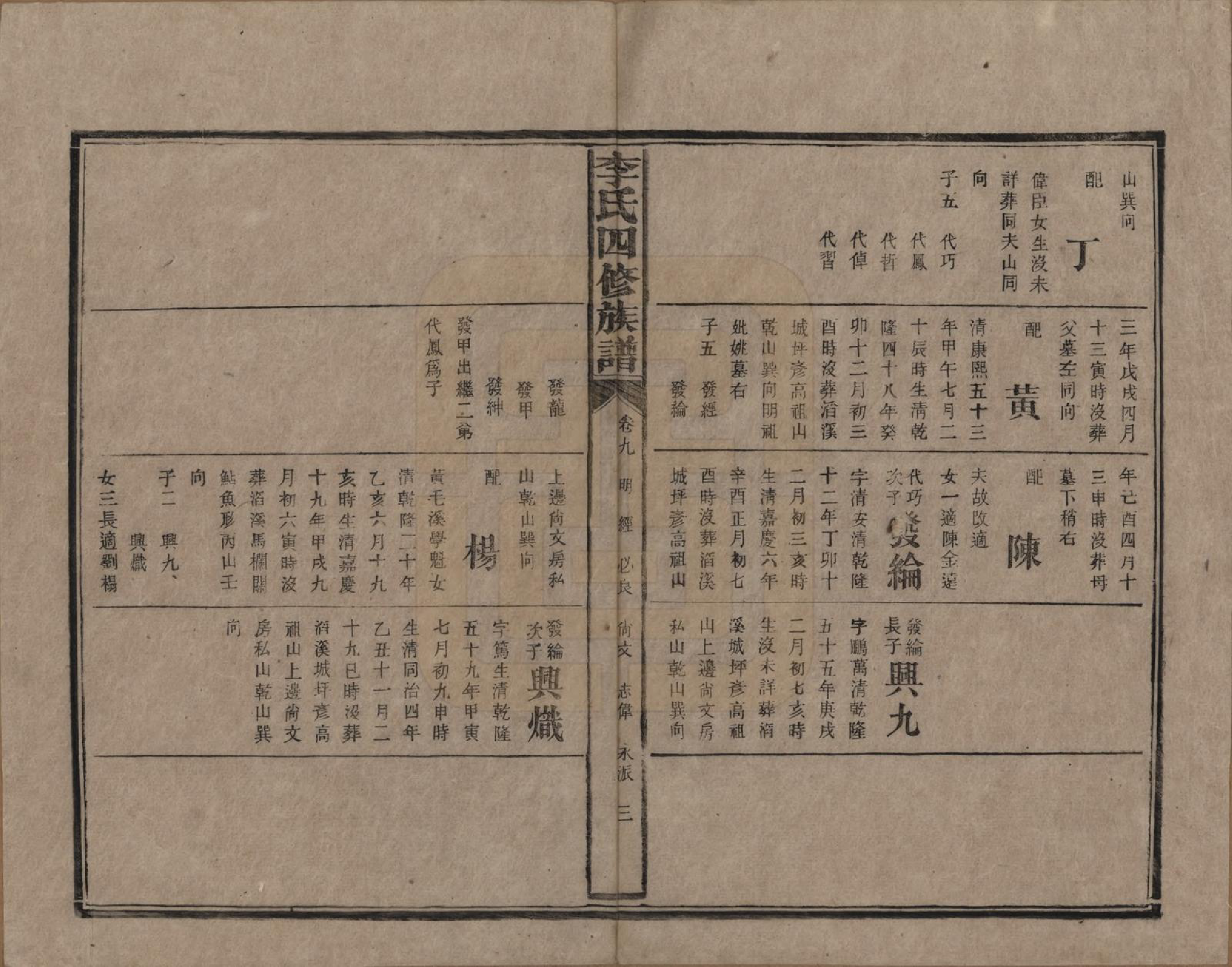 GTJP0803.李.湖南.李氏四修族谱.民国5年（1916）_009.pdf_第3页