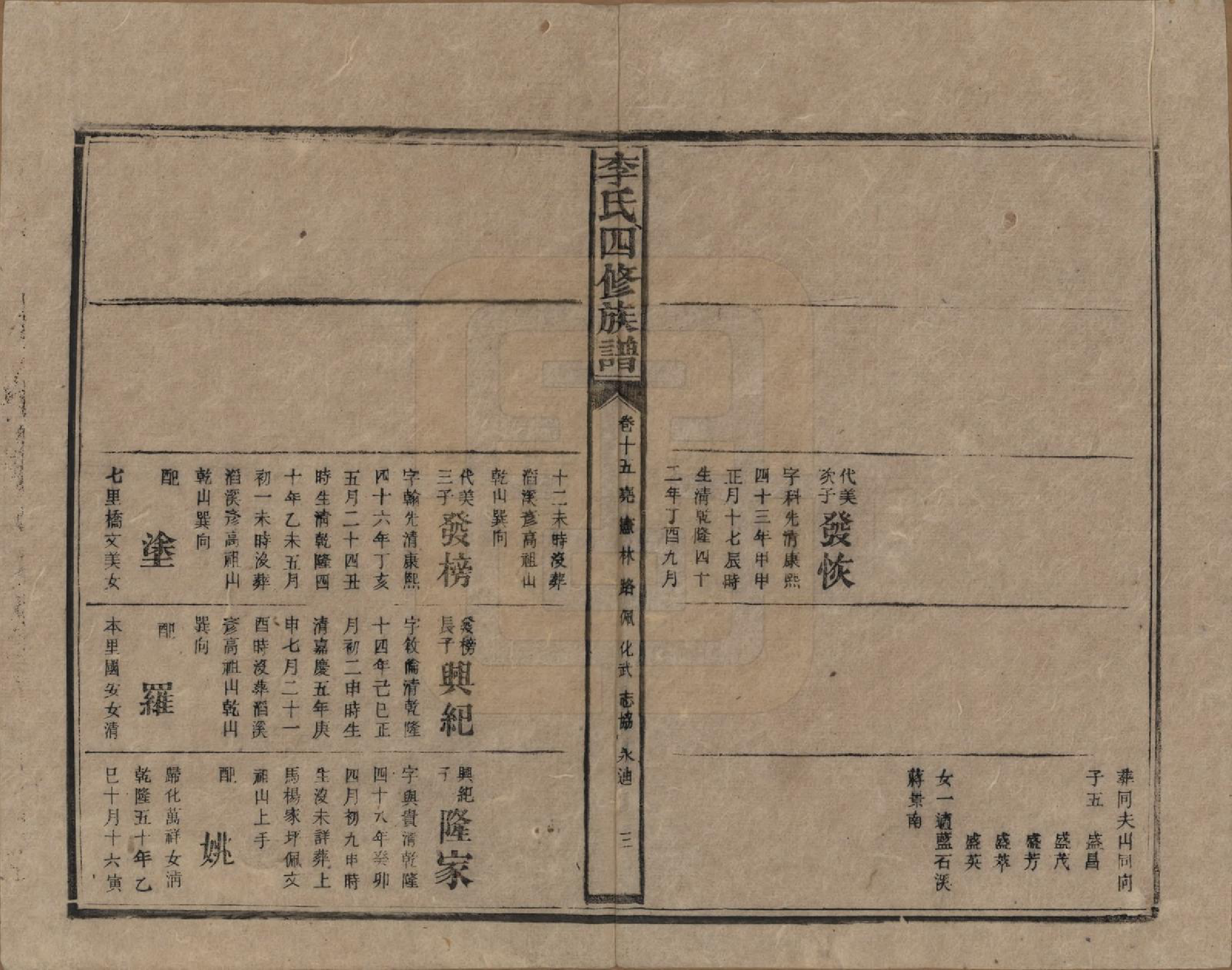 GTJP0803.李.湖南.李氏四修族谱.民国5年（1916）_015.pdf_第3页