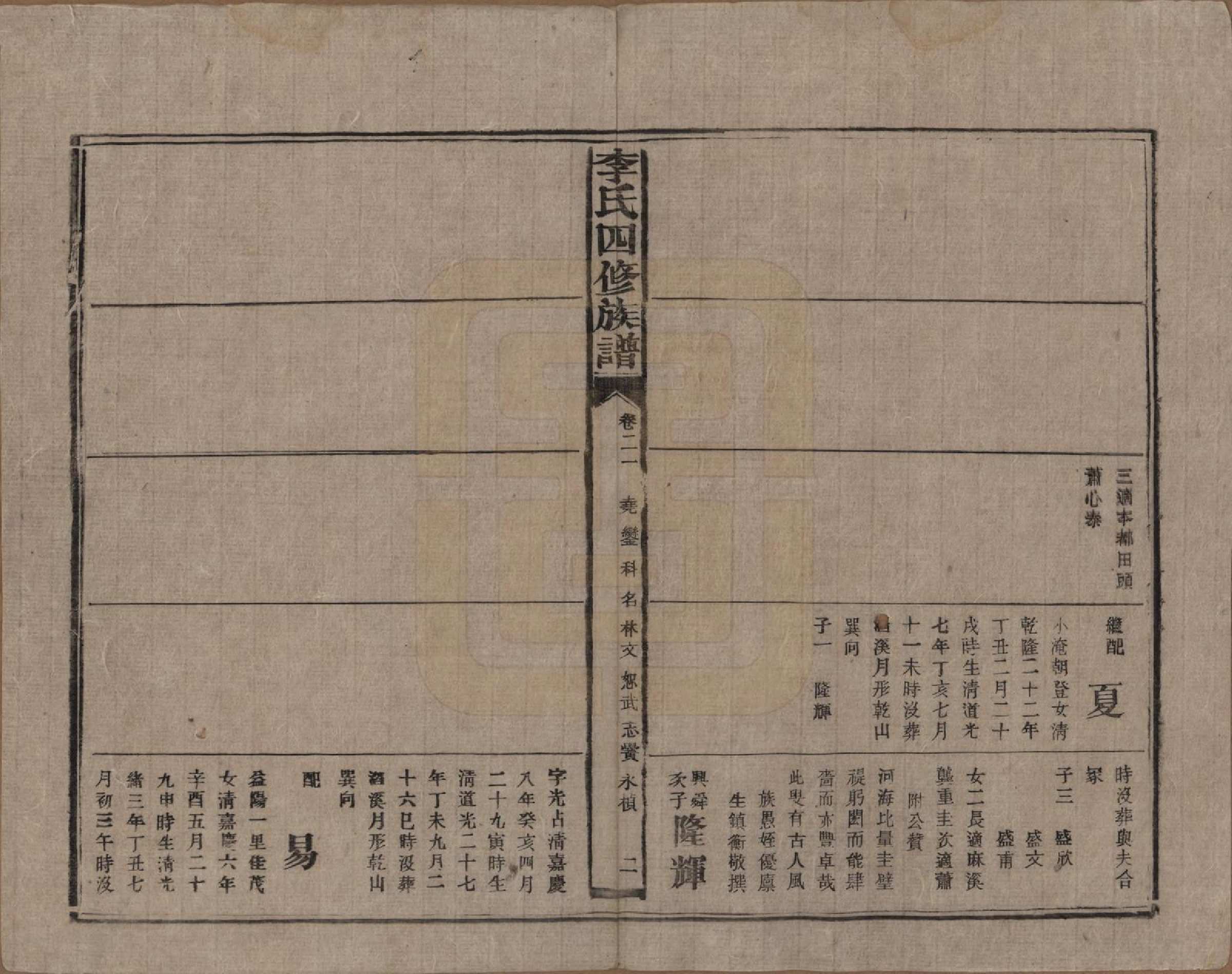 GTJP0803.李.湖南.李氏四修族谱.民国5年（1916）_021.pdf_第2页