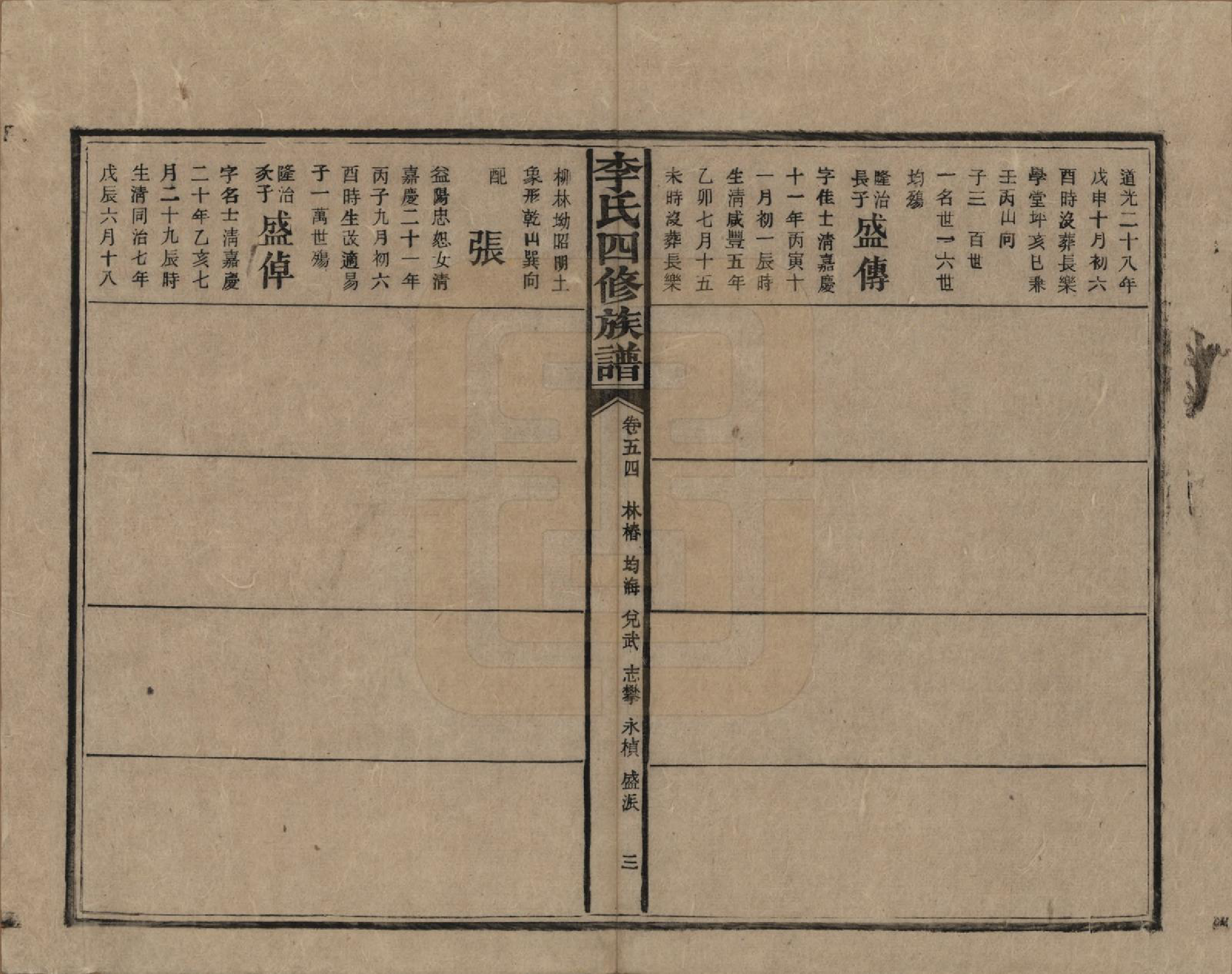 GTJP0803.李.湖南.李氏四修族谱.民国5年（1916）_054.pdf_第3页