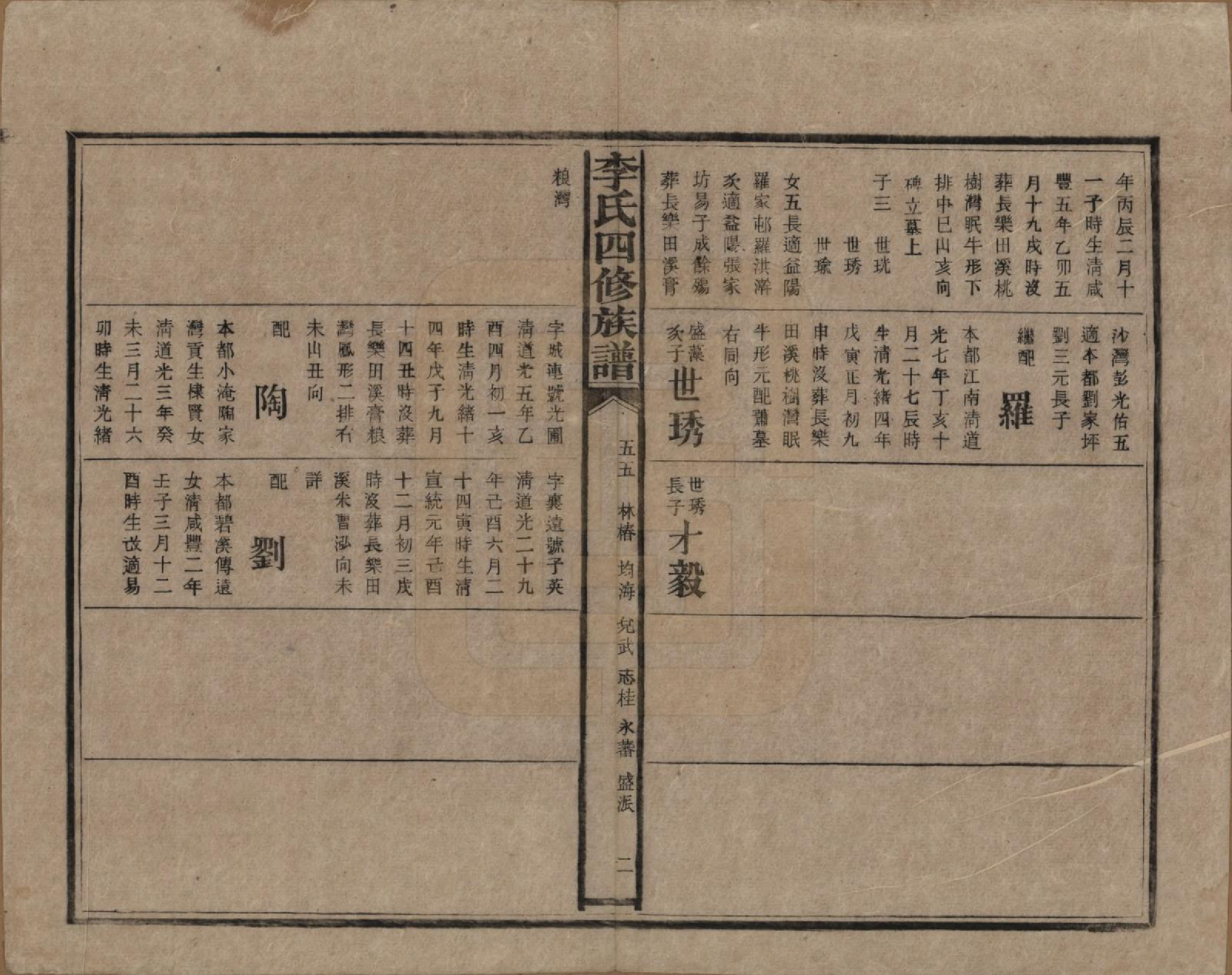 GTJP0803.李.湖南.李氏四修族谱.民国5年（1916）_055.pdf_第2页