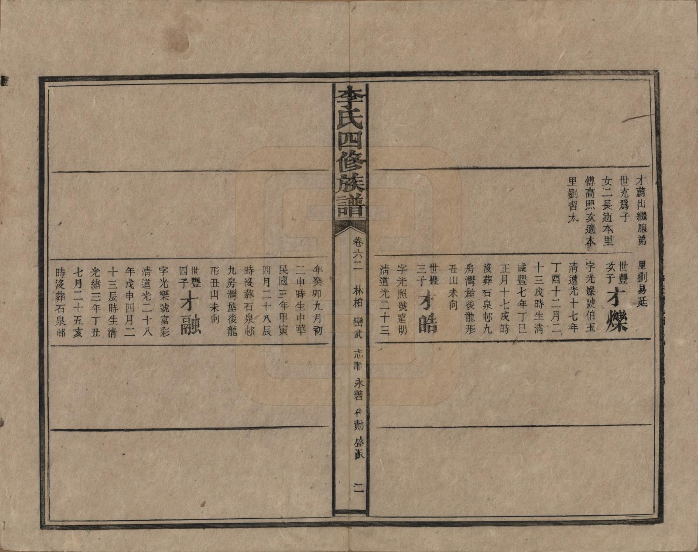 GTJP0803.李.湖南.李氏四修族谱.民国5年（1916）_062.pdf_第2页