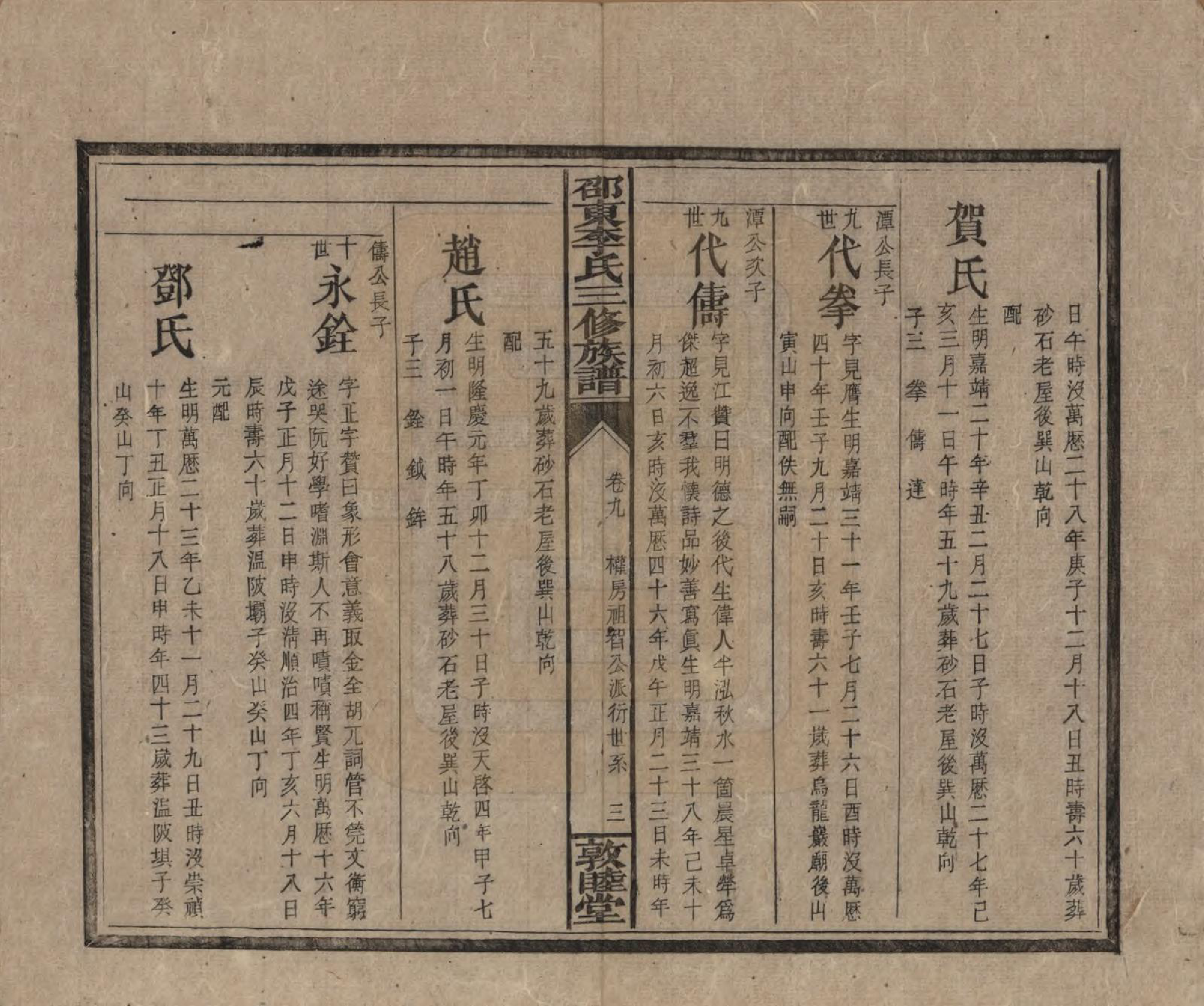 GTJP0861.李.湖南邵陵.邵东李氏三修族谱.清宣统3年（1911）_009.pdf_第3页