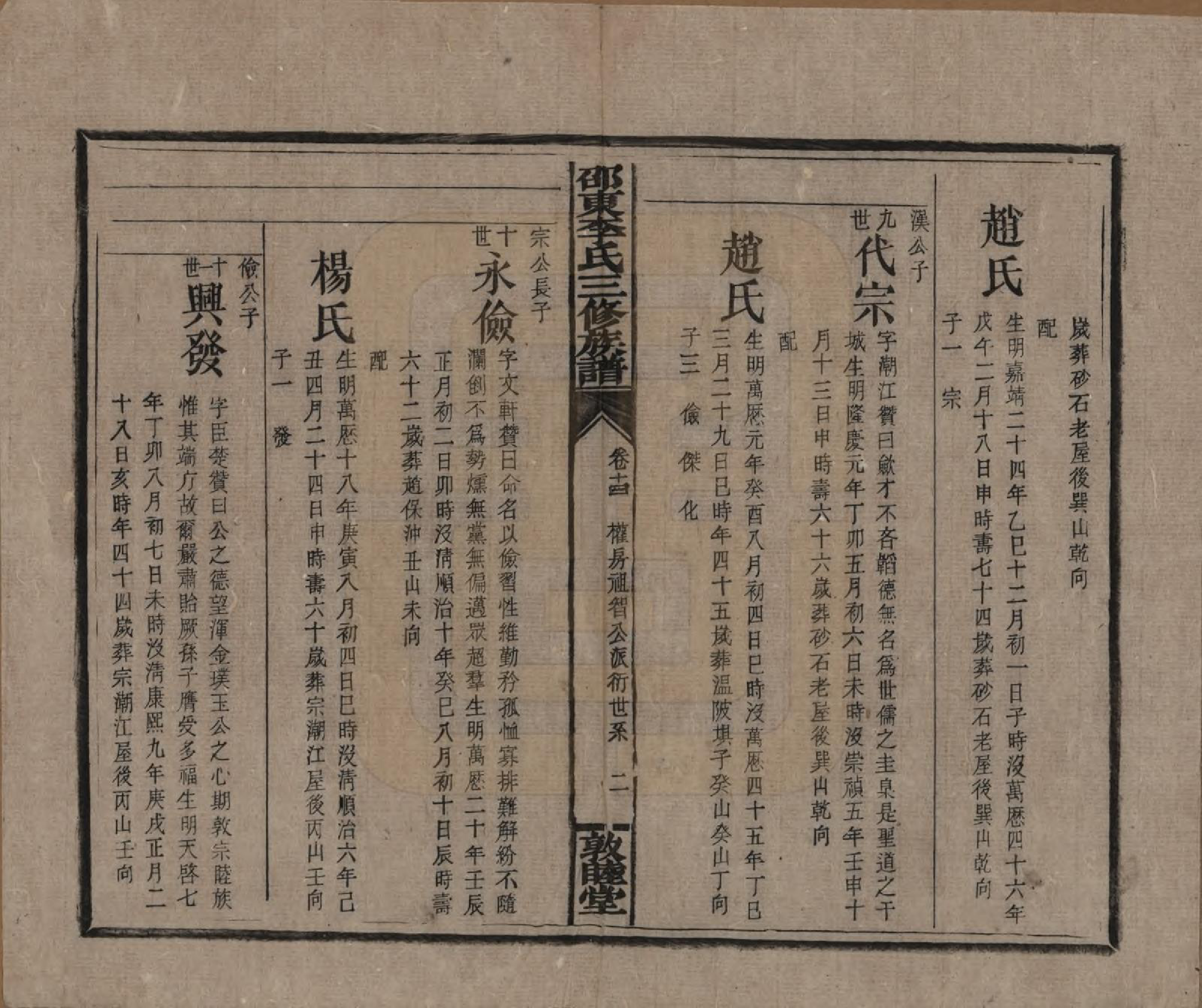 GTJP0861.李.湖南邵陵.邵东李氏三修族谱.清宣统3年（1911）_014.pdf_第2页