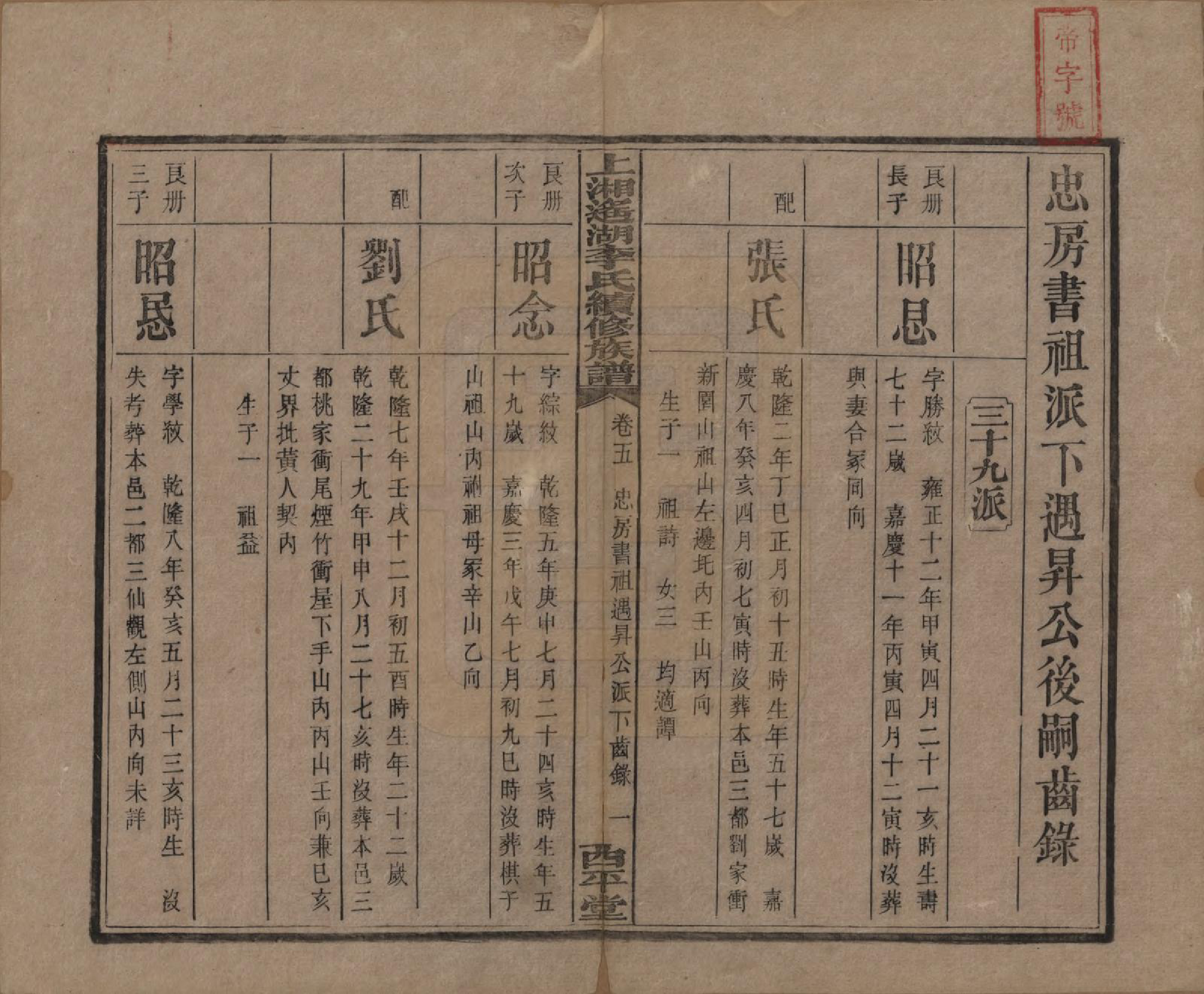 GTJP0862.李.湖南湘乡.遥湖西平李氏族谱十七卷.清宣统三年（1911）_005.pdf_第1页