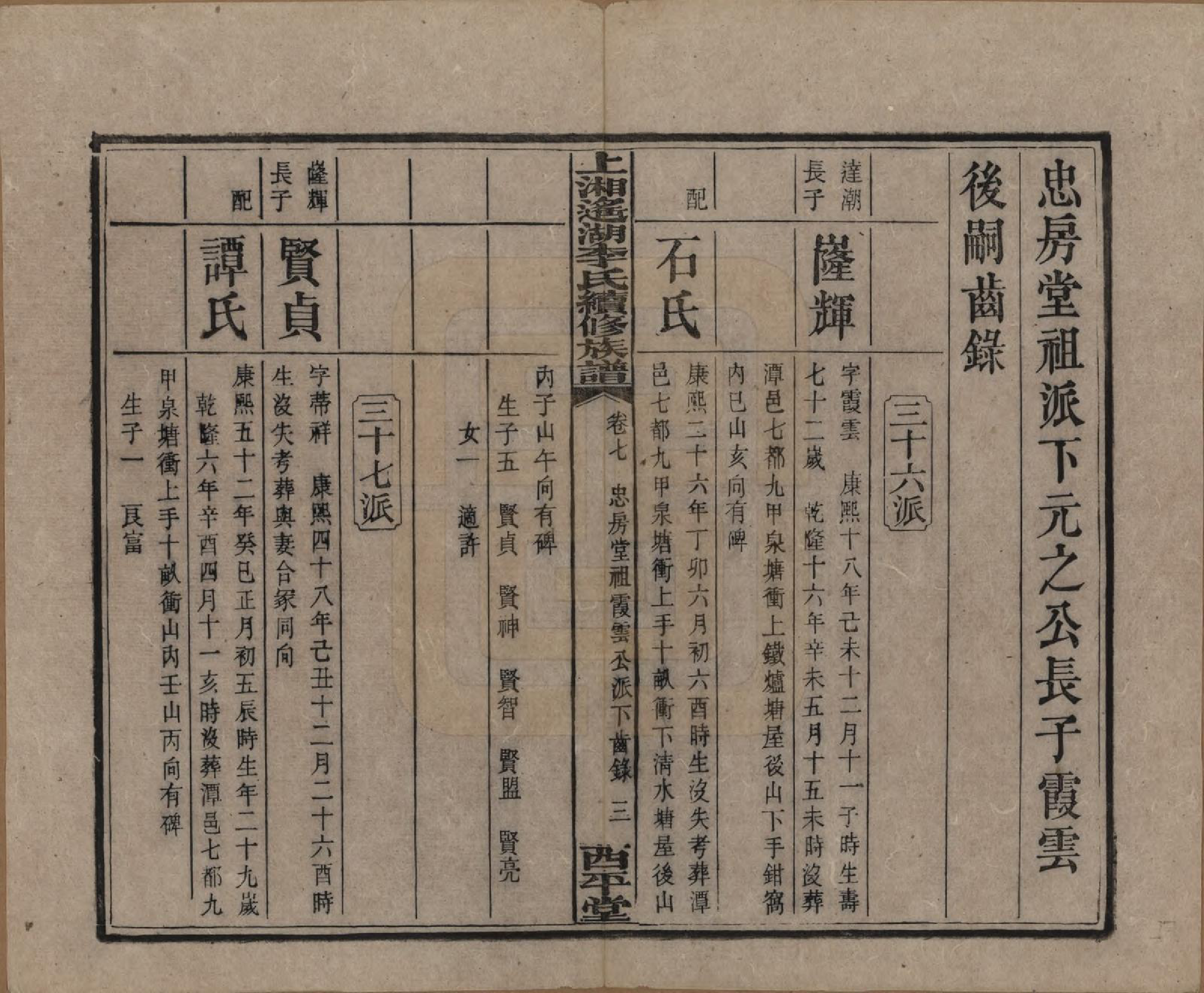 GTJP0862.李.湖南湘乡.遥湖西平李氏族谱十七卷.清宣统三年（1911）_007.pdf_第3页