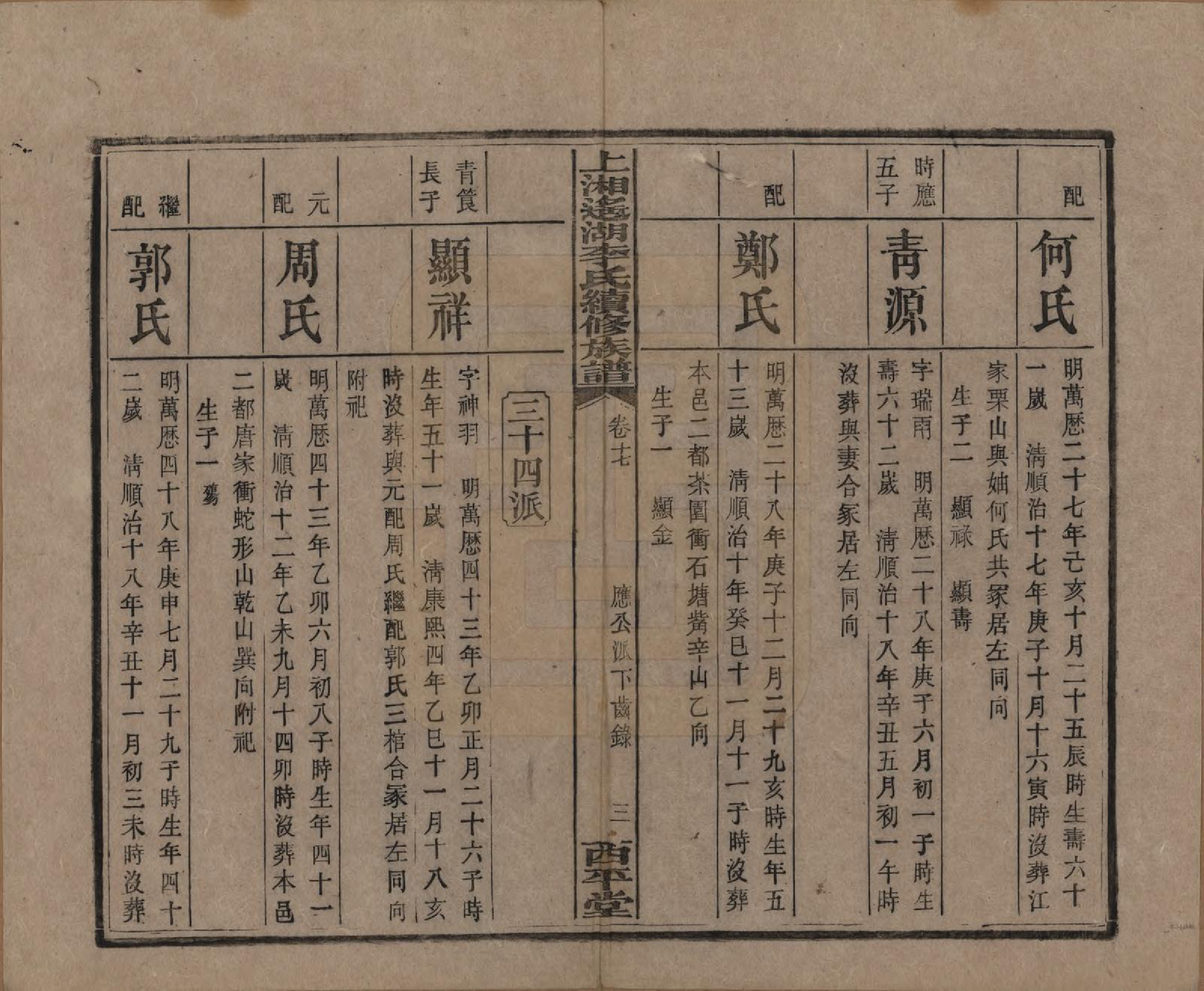 GTJP0862.李.湖南湘乡.遥湖西平李氏族谱十七卷.清宣统三年（1911）_017.pdf_第3页