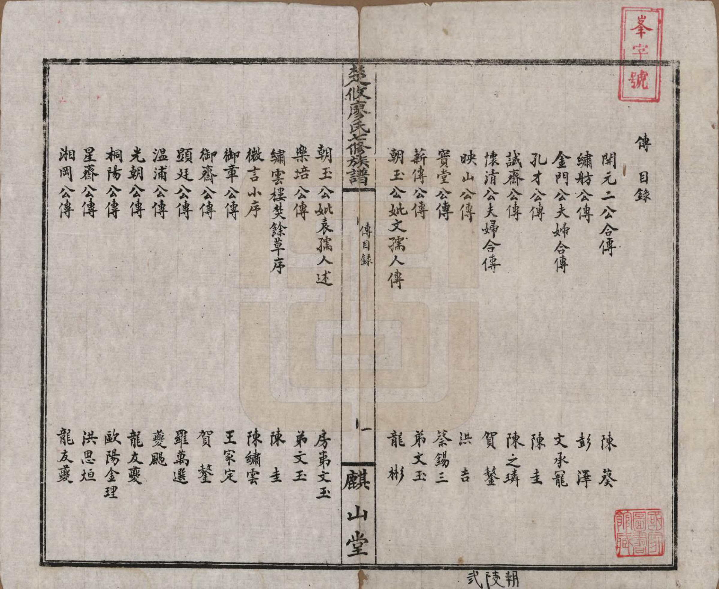 GTJP0875.廖.湖南攸县.楚攸麒山廖氏七修族谱.民国二十三年(1934)_011.pdf_第2页