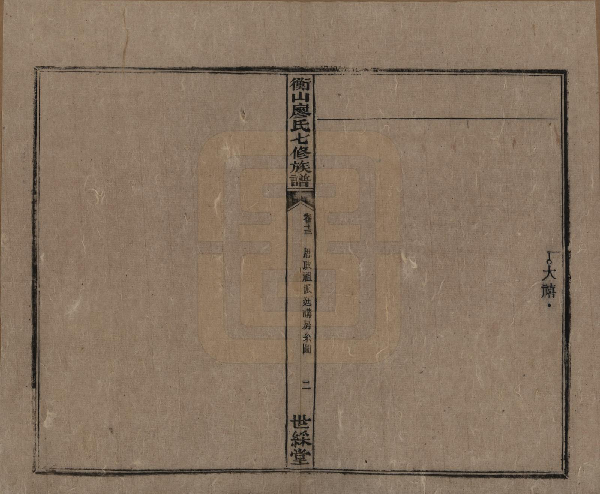 GTJP0877.廖.湖南衡阳.衡山廖氏七修族谱.民国十七年（1928年）_013.pdf_第3页