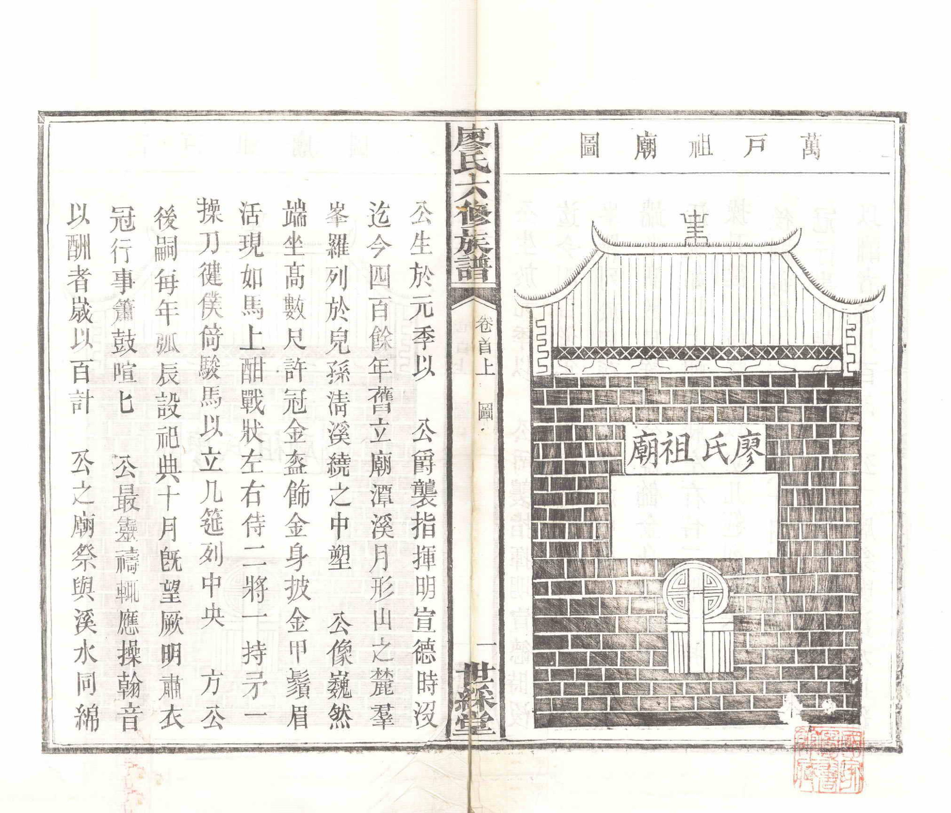 GTJP0879.廖.湖南长沙.廖氏六修族谱.清光绪17年（1891）_002.pdf_第2页