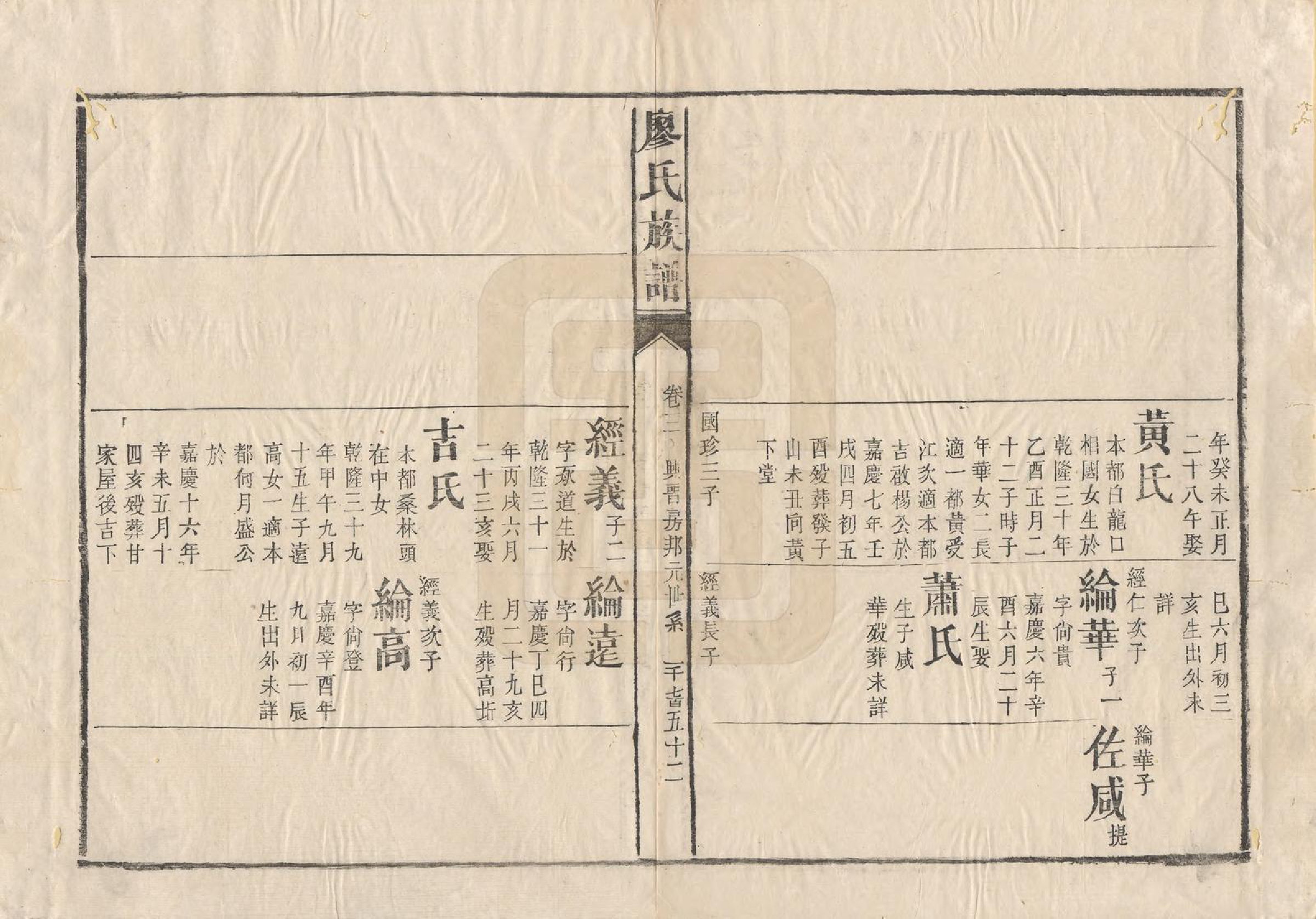 GTJP0884.廖.湖南安化.廖氏族谱.清同治5年（1866）_012.pdf_第2页