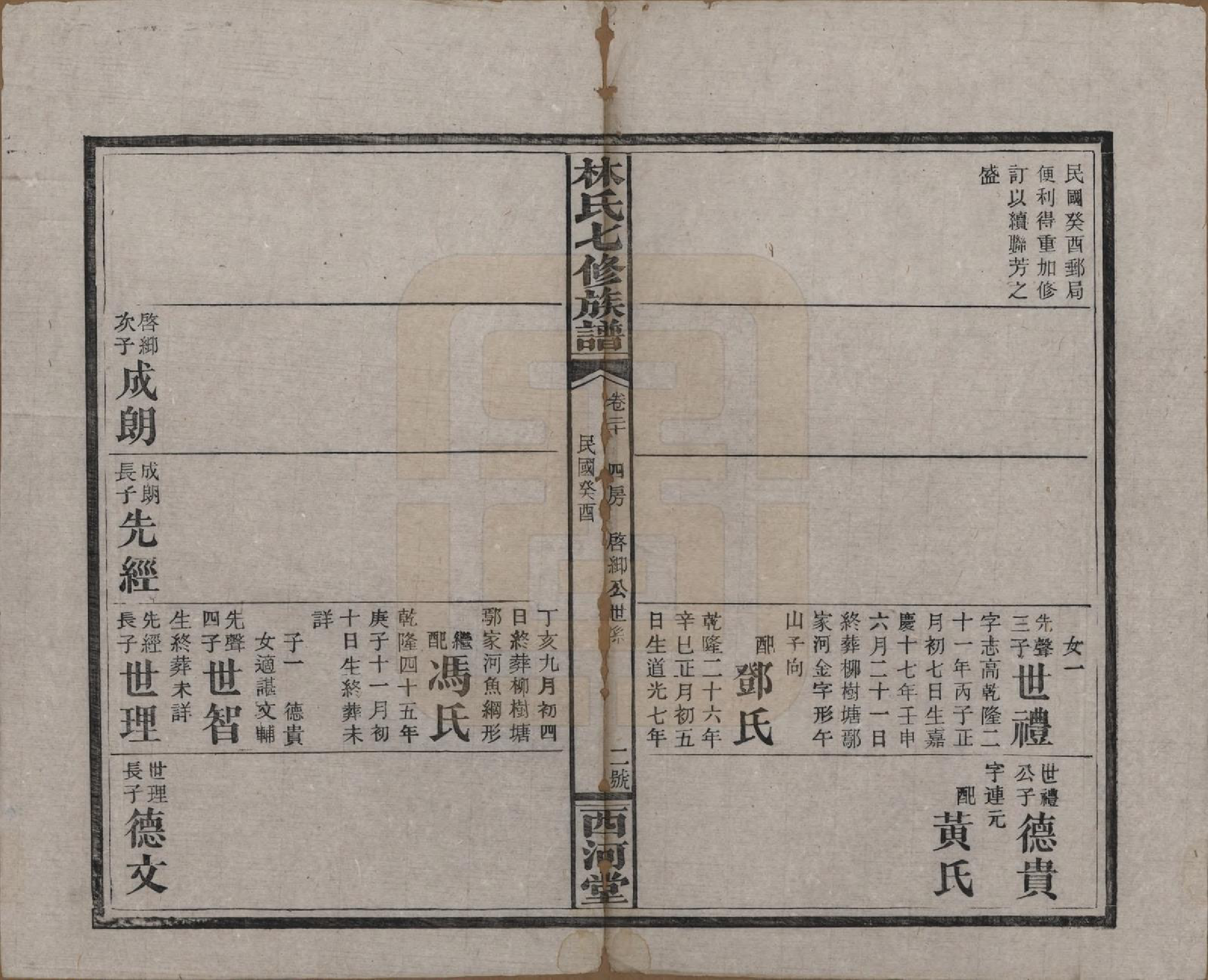 GTJP0887.林.湖南安化.林氏七修族谱.民国二十二年(1933)_020.pdf_第2页