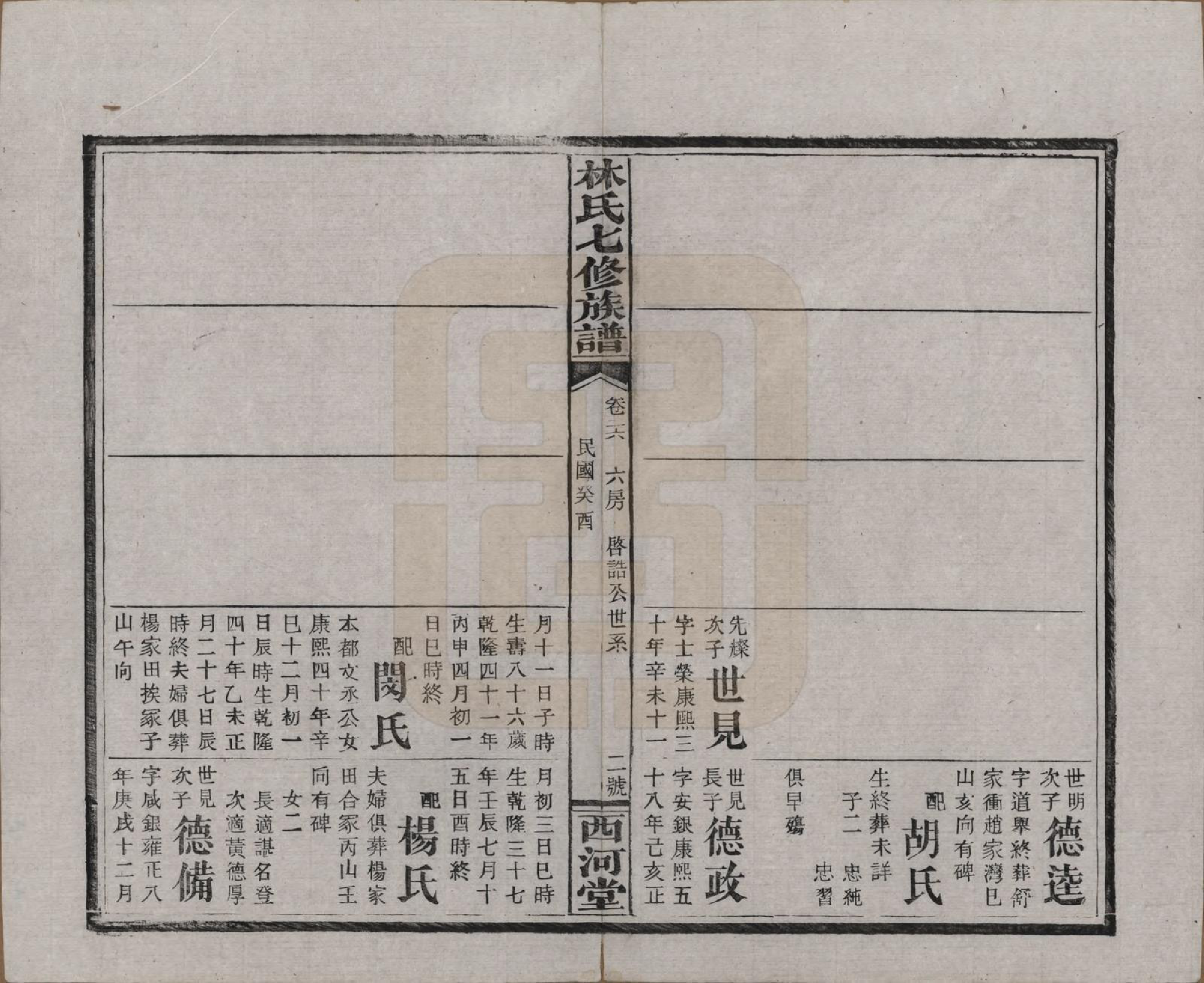 GTJP0887.林.湖南安化.林氏七修族谱.民国二十二年(1933)_026.pdf_第2页