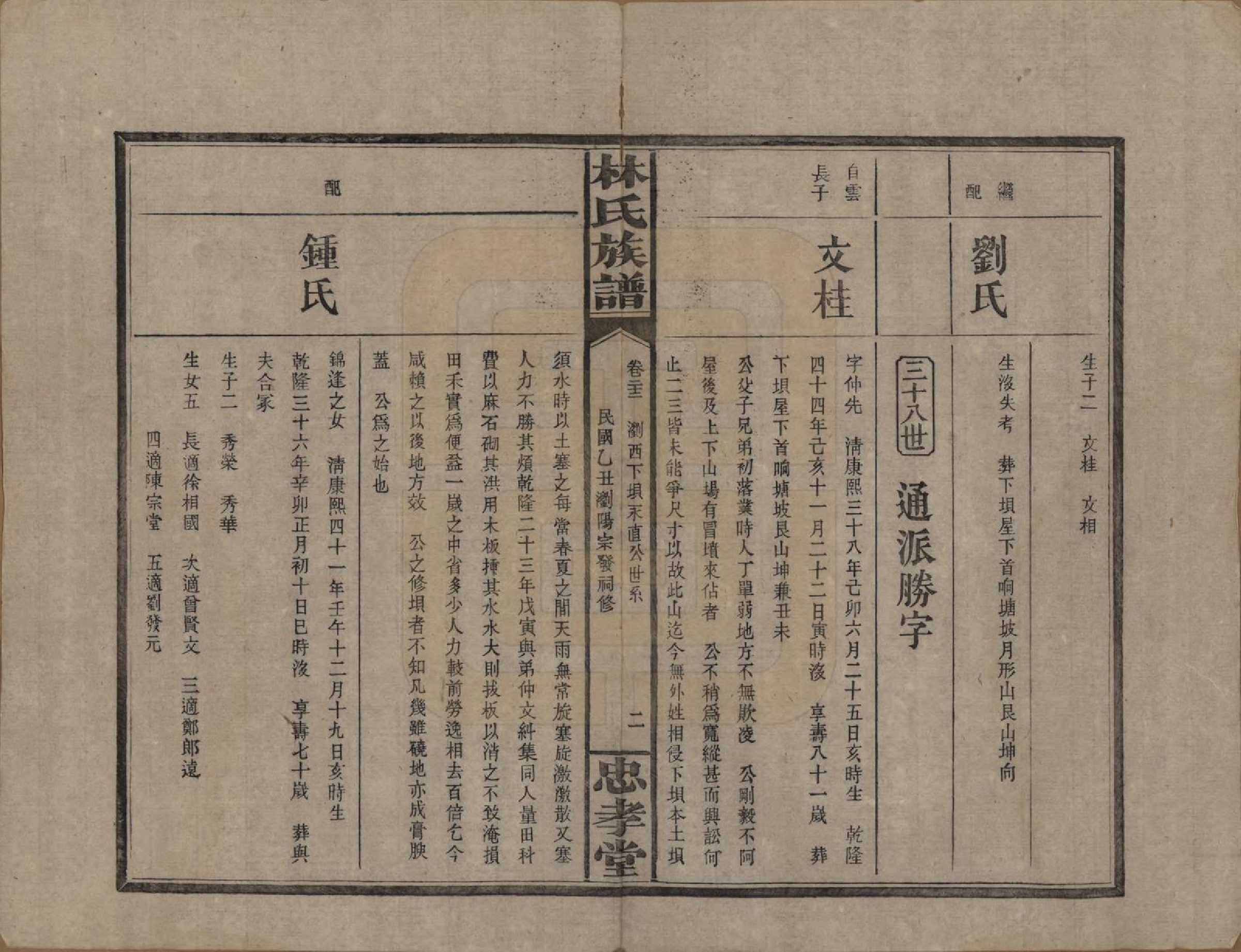 GTJP0892.林.湖南浏阳.林氏族谱三十一卷.民国十五年(1926)_022.pdf_第2页