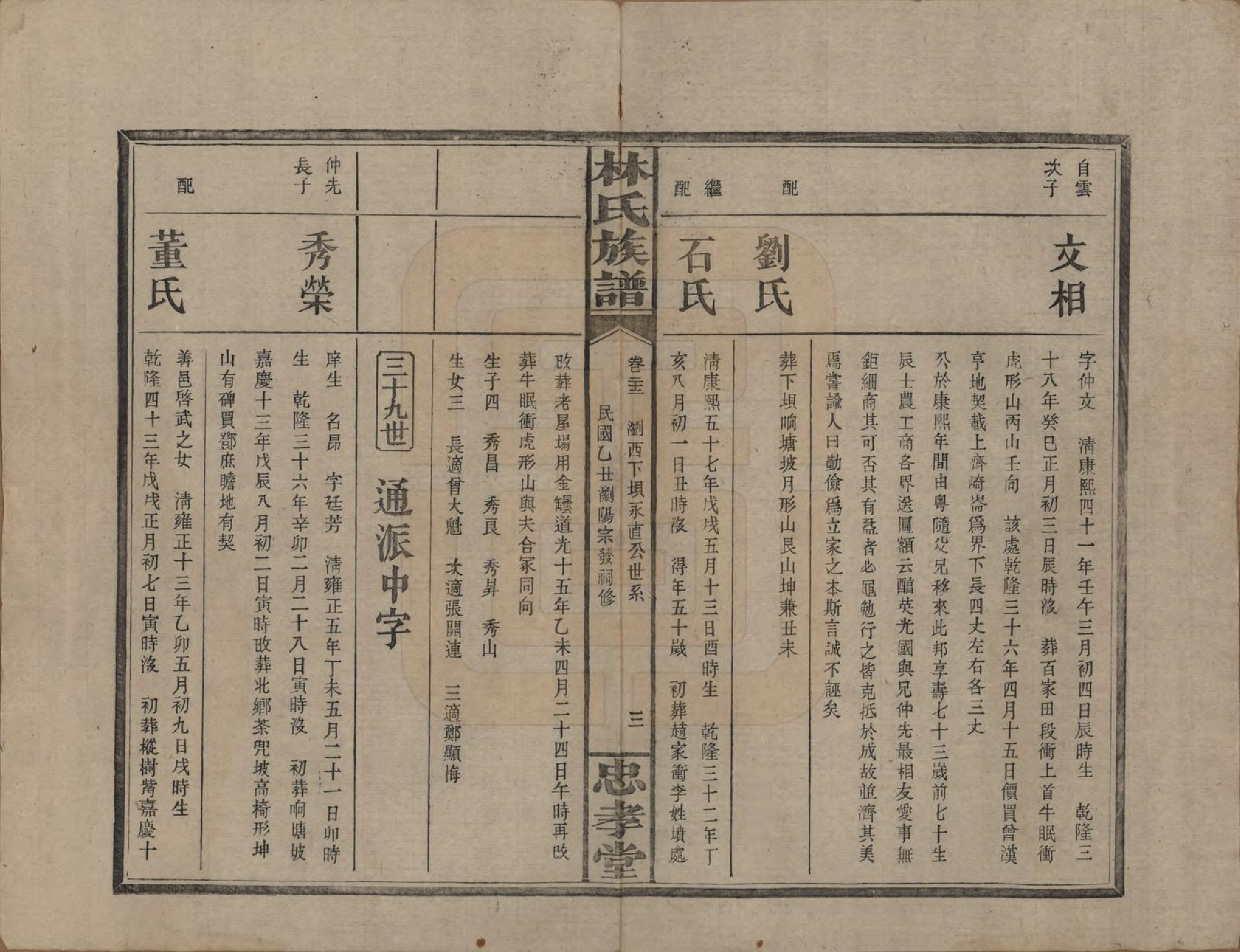 GTJP0892.林.湖南浏阳.林氏族谱三十一卷.民国十五年(1926)_022.pdf_第3页