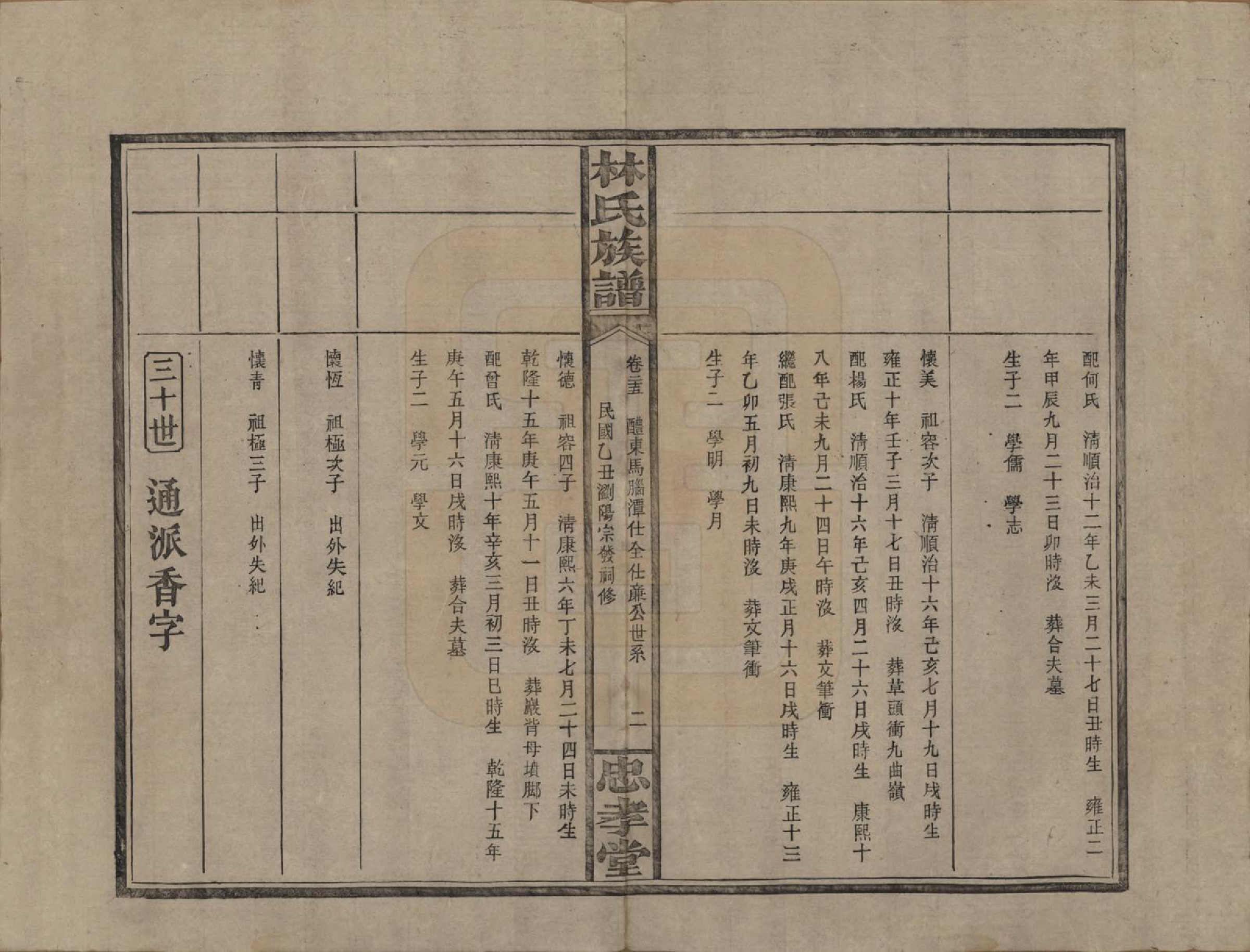 GTJP0892.林.湖南浏阳.林氏族谱三十一卷.民国十五年(1926)_025.pdf_第2页