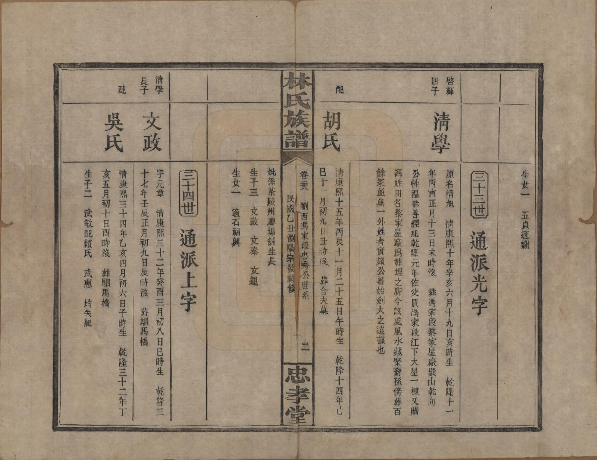 GTJP0892.林.湖南浏阳.林氏族谱三十一卷.民国十五年(1926)_028.pdf_第2页