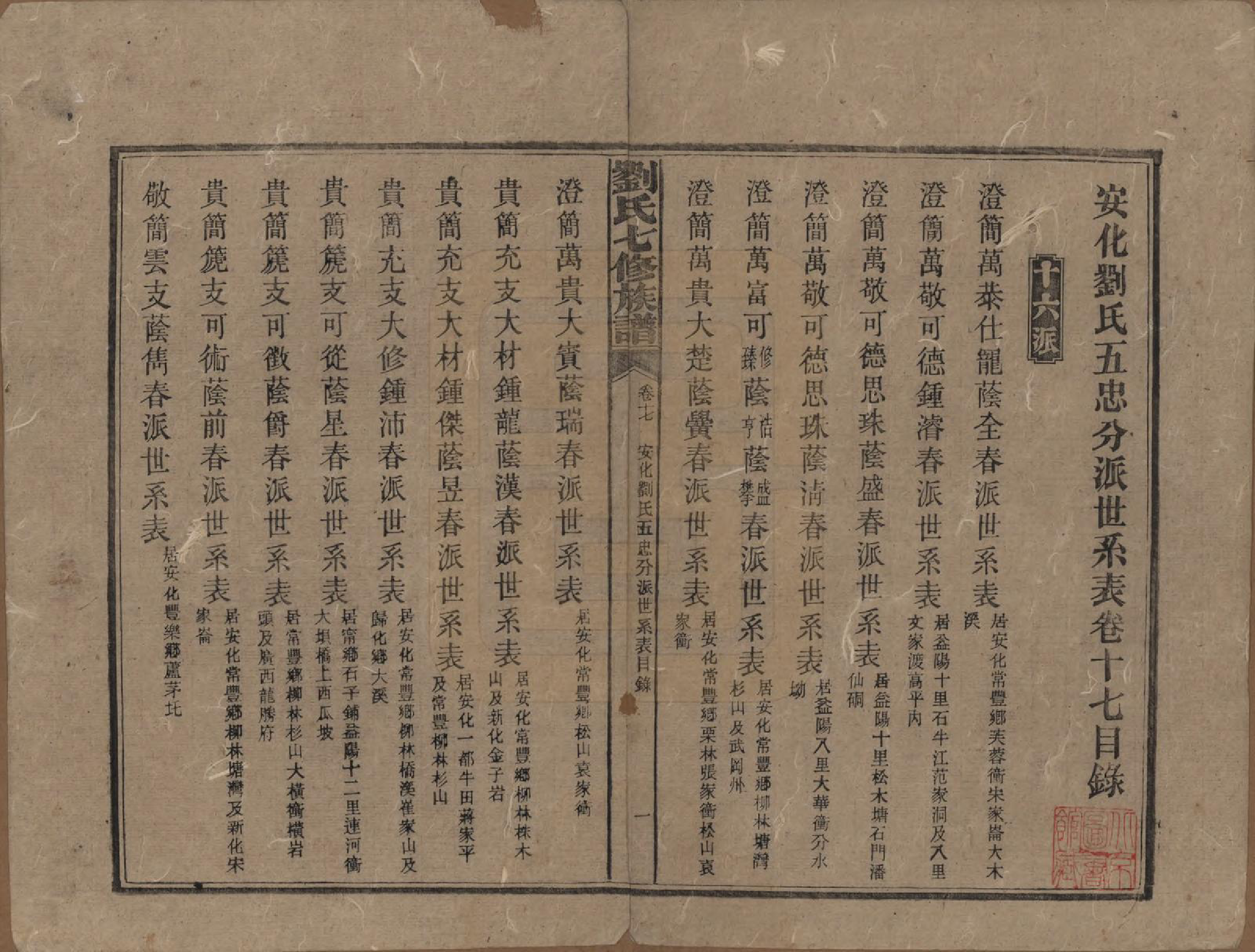 GTJP0919.刘.湖南安化.刘氏七修族谱二十四卷卷首一卷.民国二十年（1931）_017.pdf_第1页