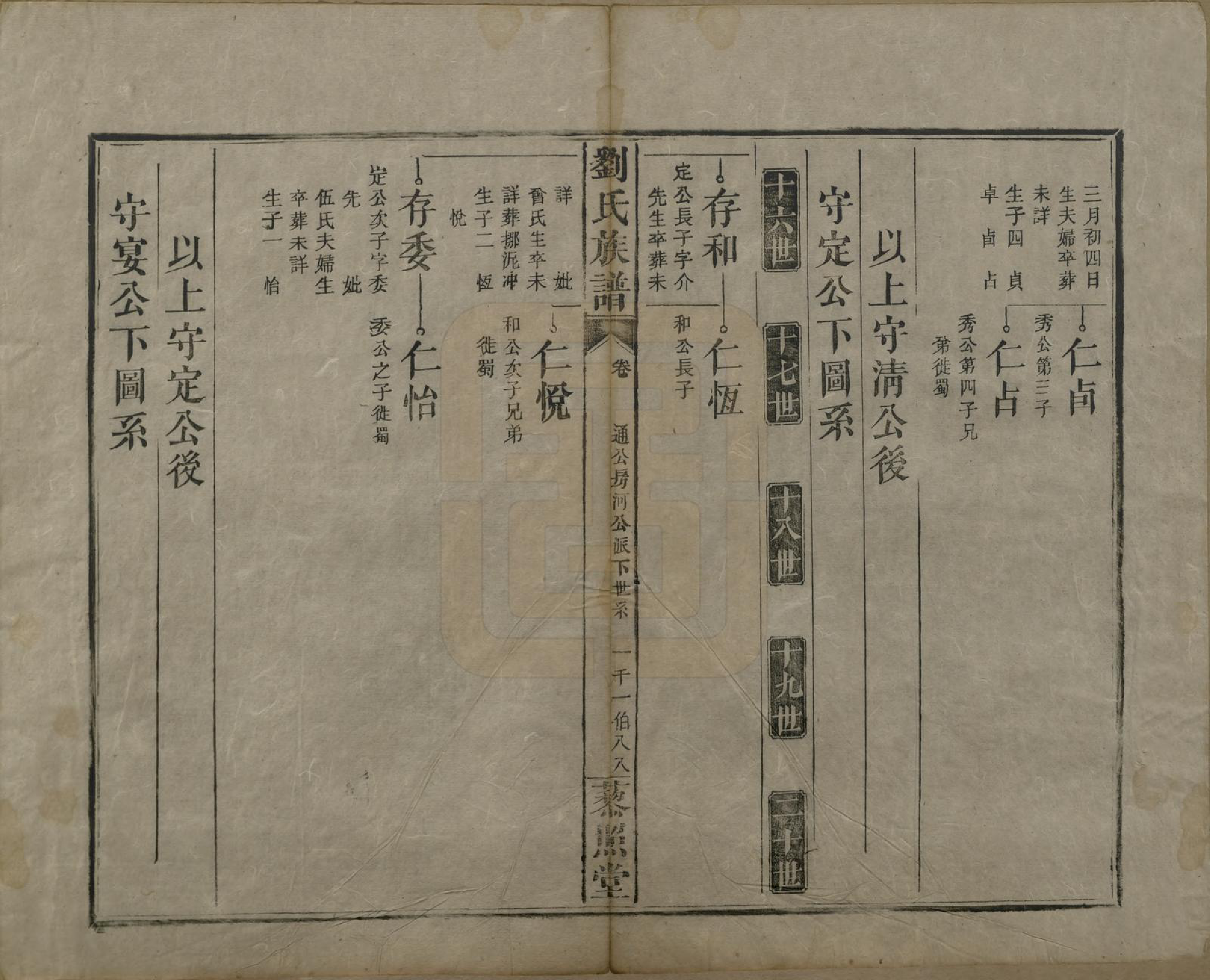 GTJP0922.刘.湖南邵阳.邵陵刘氏族谱.民国二十五年（1936）_011.pdf_第2页