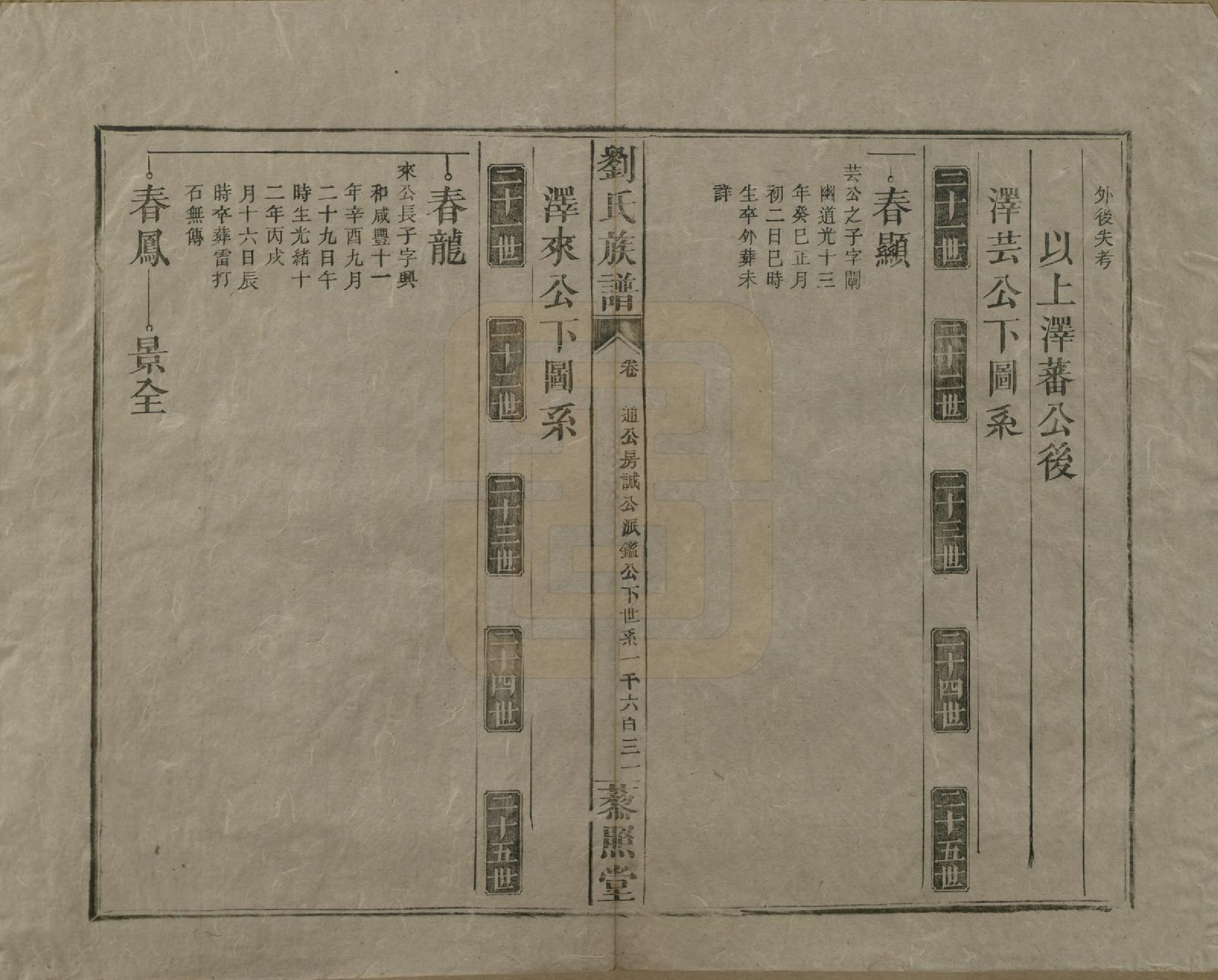 GTJP0922.刘.湖南邵阳.邵陵刘氏族谱.民国二十五年（1936）_014.pdf_第2页