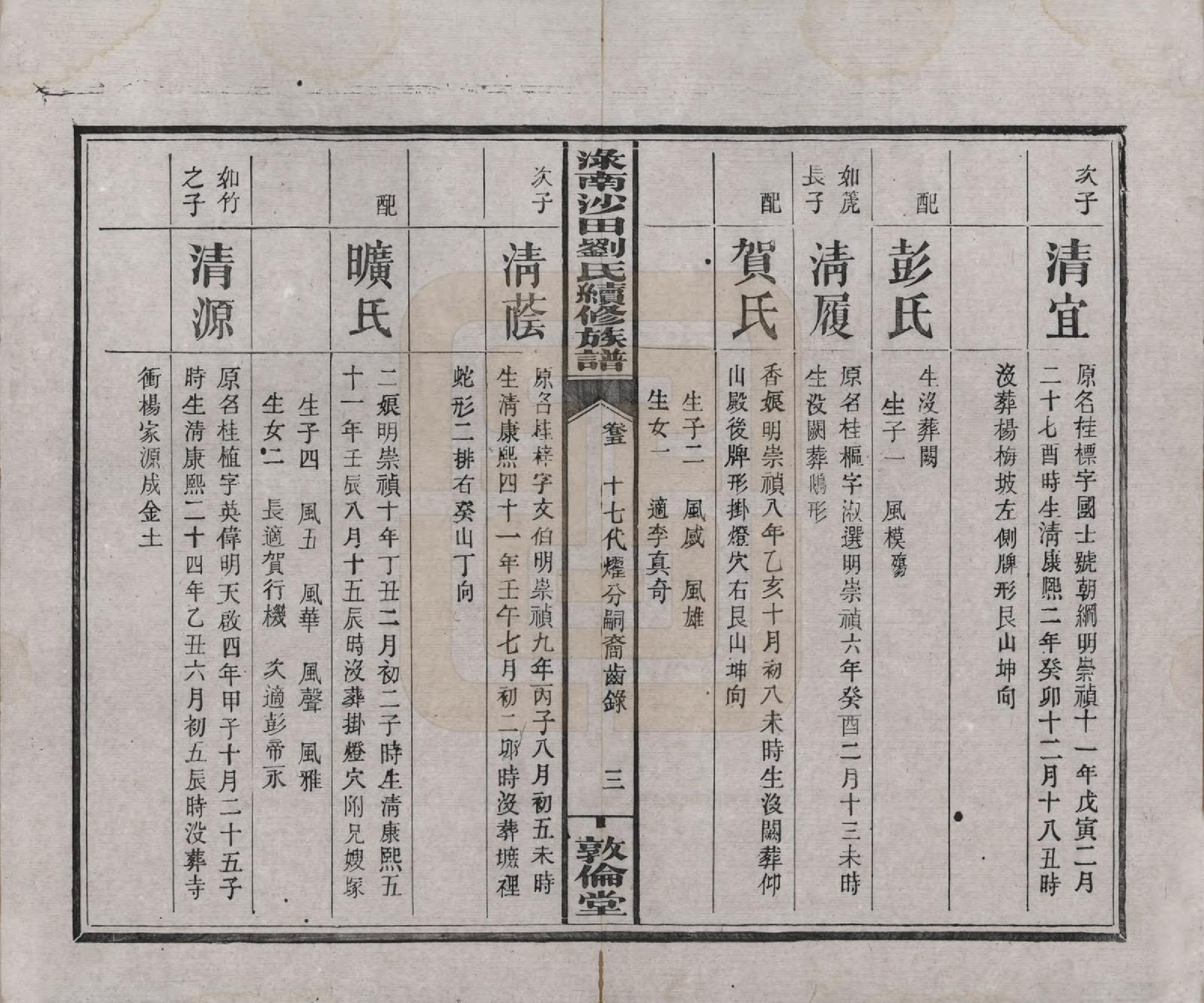 GTJP0927.刘.湖南.渌南沙田刘氏续修族谱十卷.民国九年（1920）_005.pdf_第3页