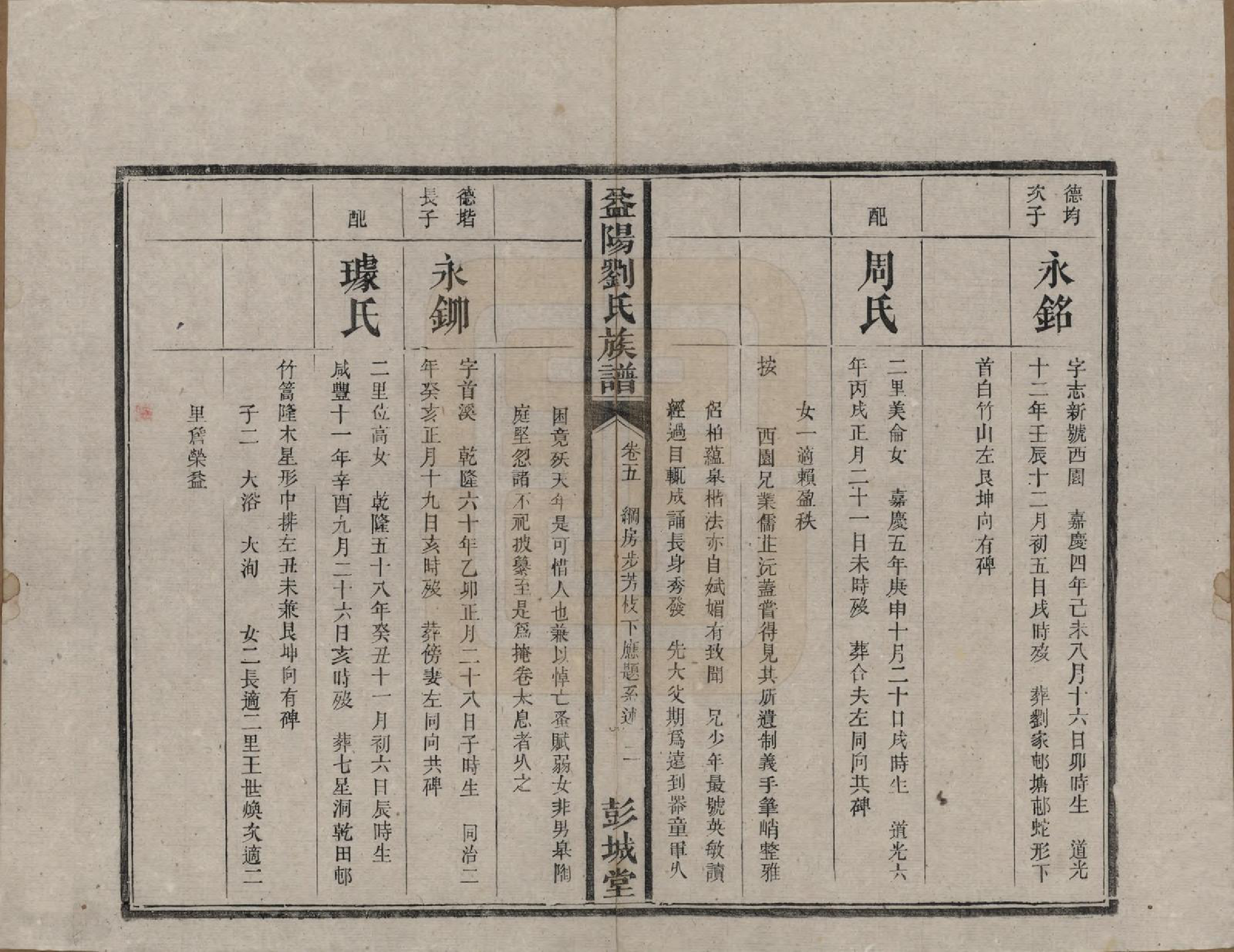 GTJP0977.刘.湖南益阳.益阳刘氏族谱.清光绪十八年(1892)_005.pdf_第2页