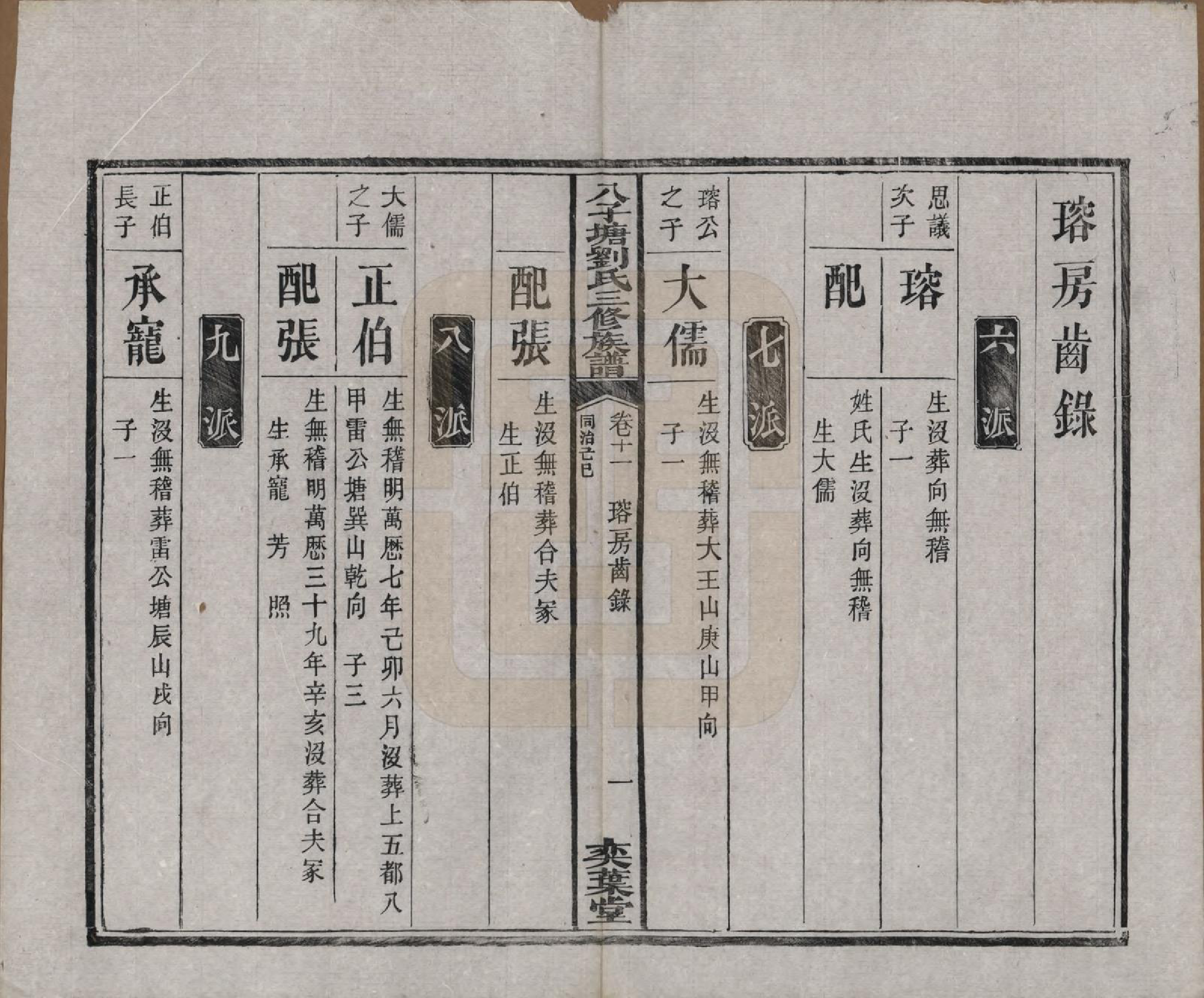 GTJP0985.刘.湖南湘潭.湘潭八子塘刘氏三修族谱.清同治八年(1869)_011.pdf_第1页