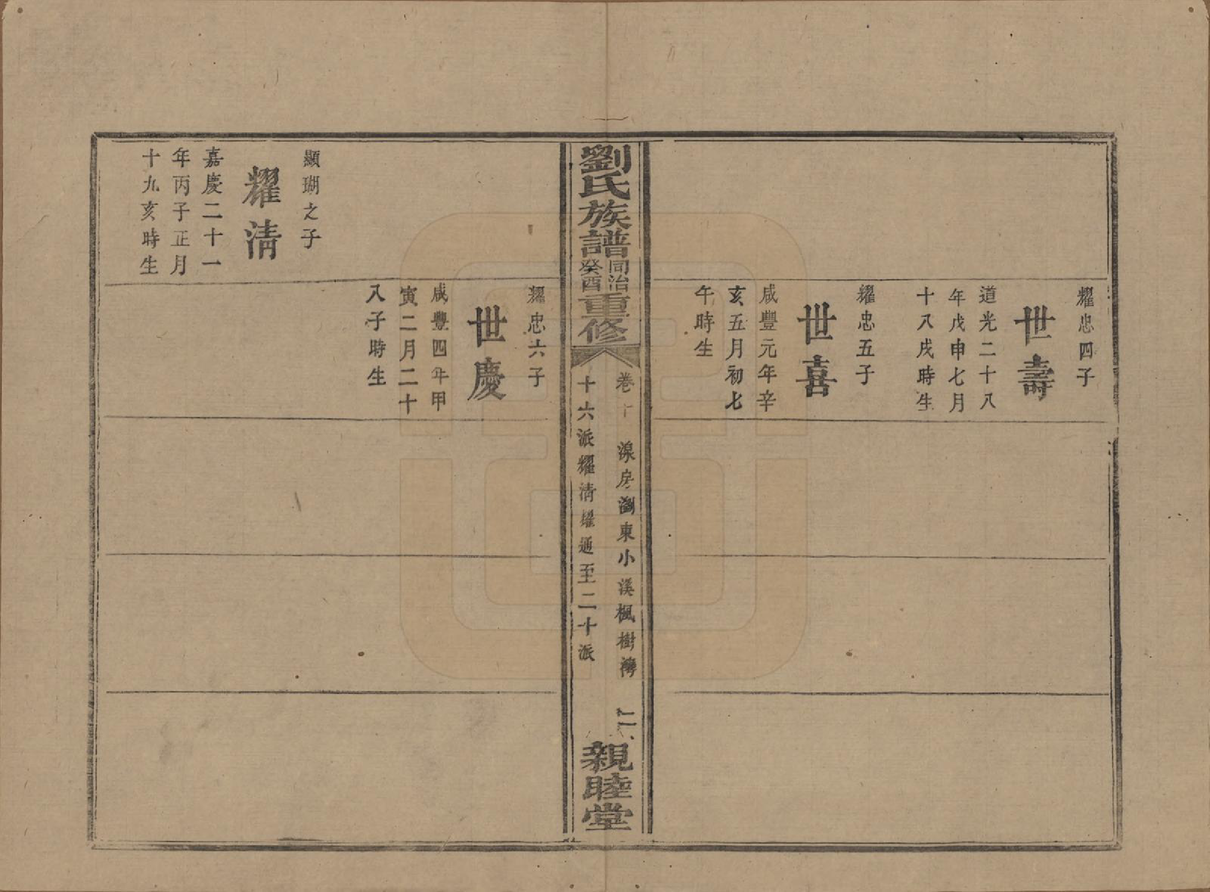 GTJP0989.刘.湖南浏阳.刘氏族谱.清同治十二年(1873)_010.pdf_第2页