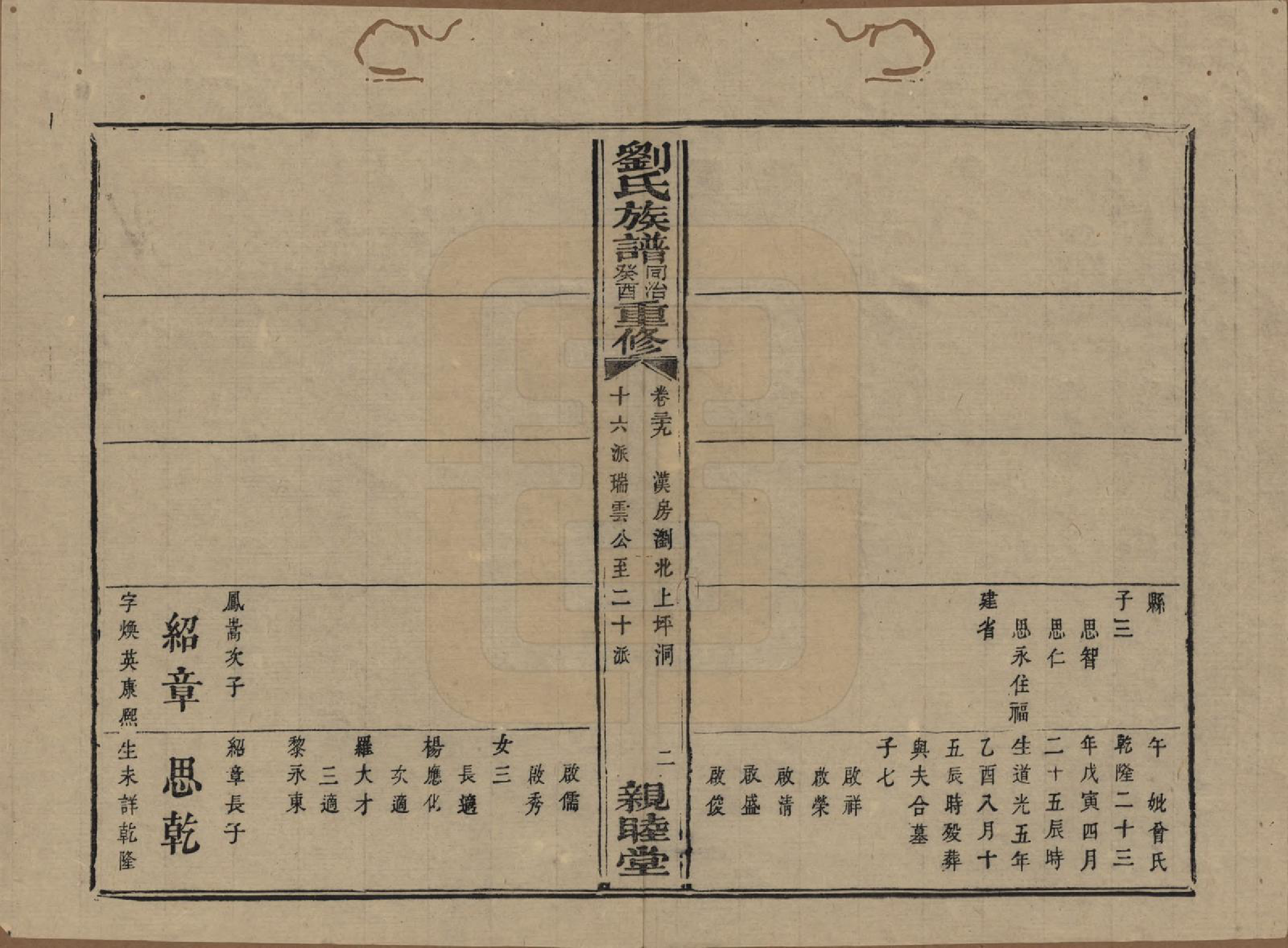 GTJP0989.刘.湖南浏阳.刘氏族谱.清同治十二年(1873)_039.pdf_第2页